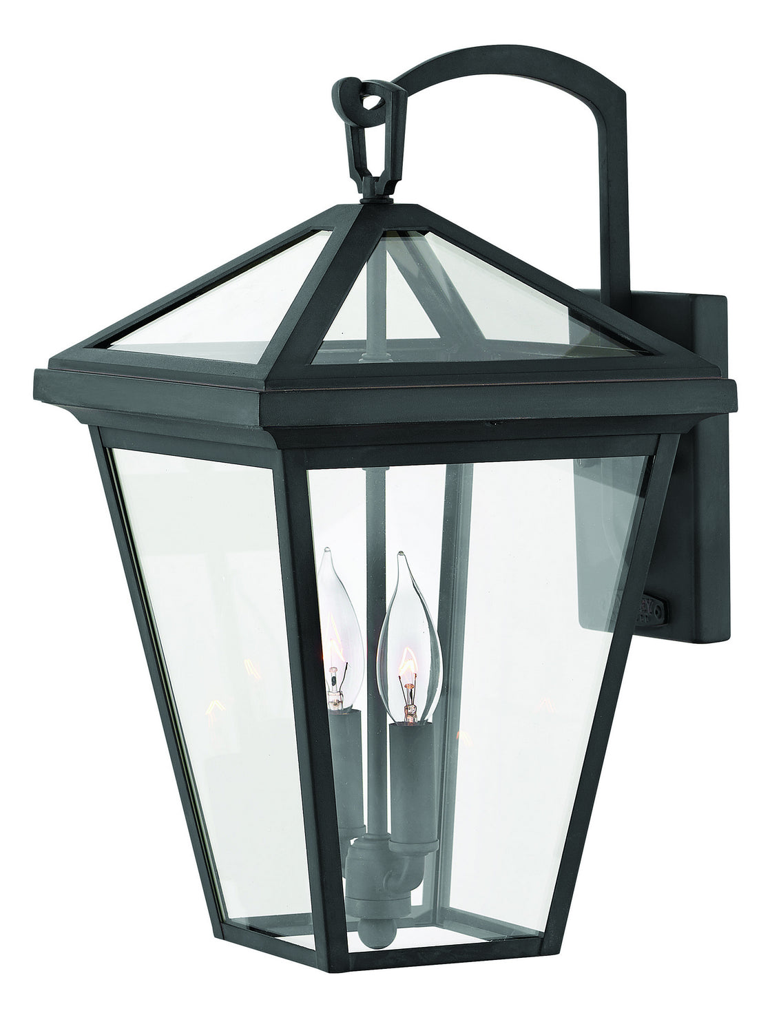 Alford Place LED Wall Mount Light Fixture in Museum Black - Modern Lighting for Living Room, Bedroom, and Hallway
