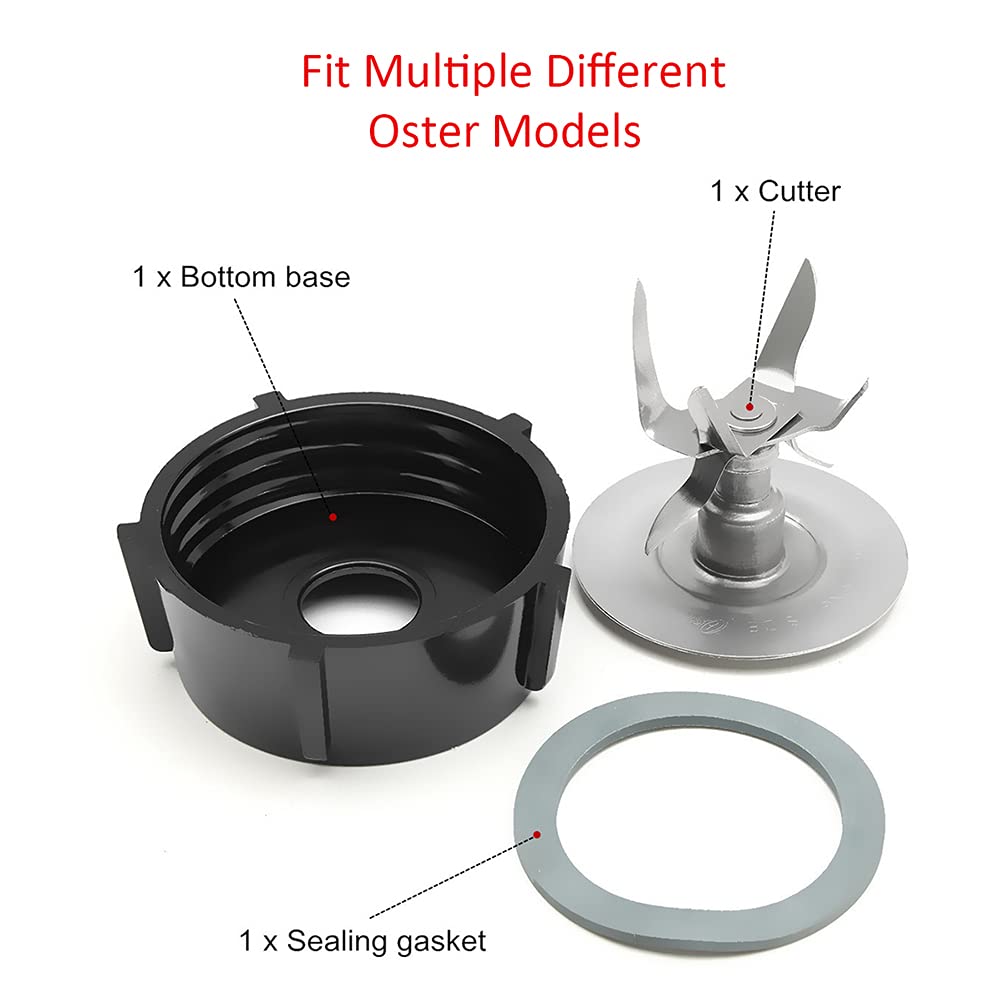 Oster Blender Replacement Parts - Cutter Blade & Base for Smoothies & Juicing