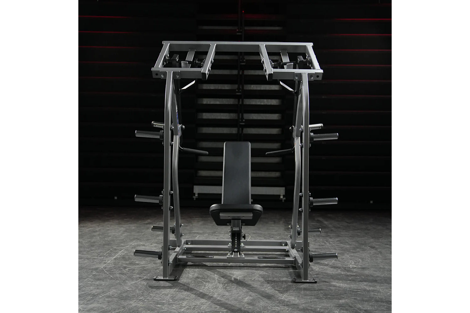 Hammer Strength Plate Loaded Iso-Lateral Shoulder Press Machine - Commercial Gym Equipment for Shoulder Workouts & Strength Training