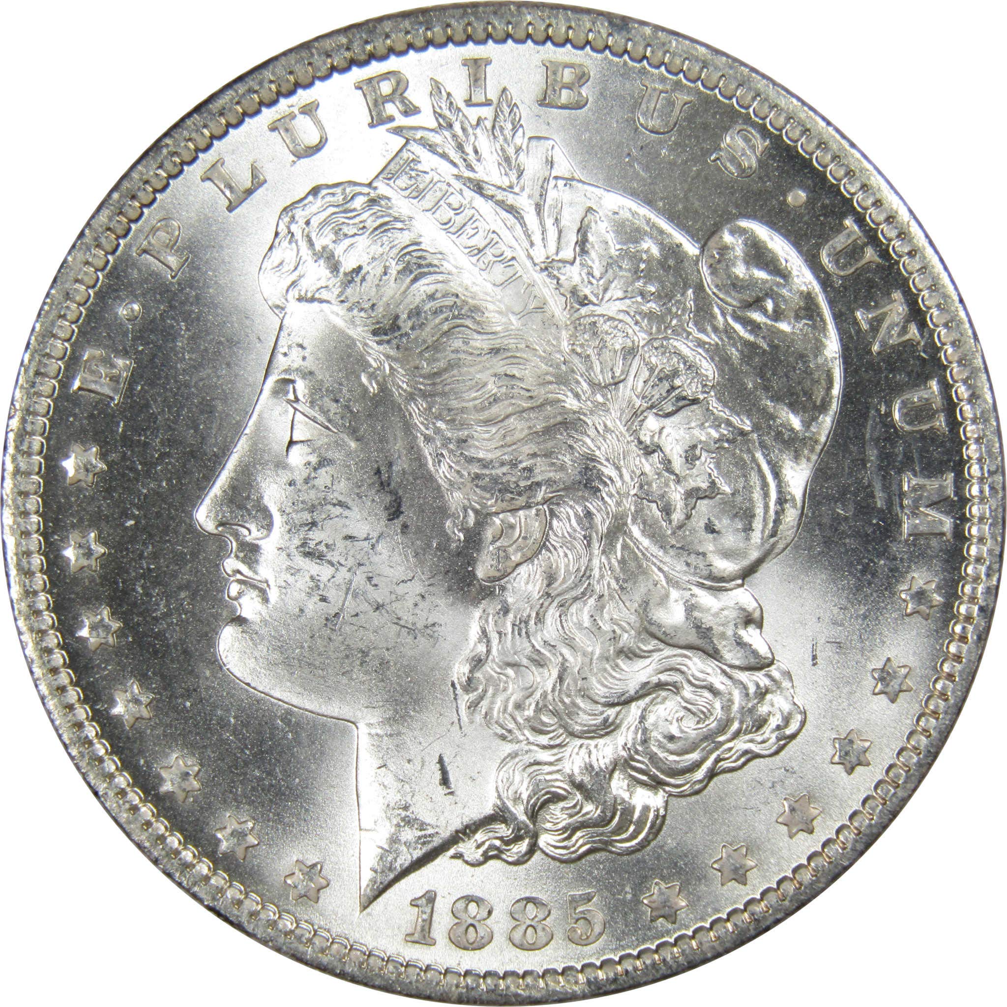 1885 O Morgan Dollar BU - Choice Uncirculated Mint State 90% Silver $1 US Coin - Perfect for Coin Collectors, History Buffs & Silver Investors
