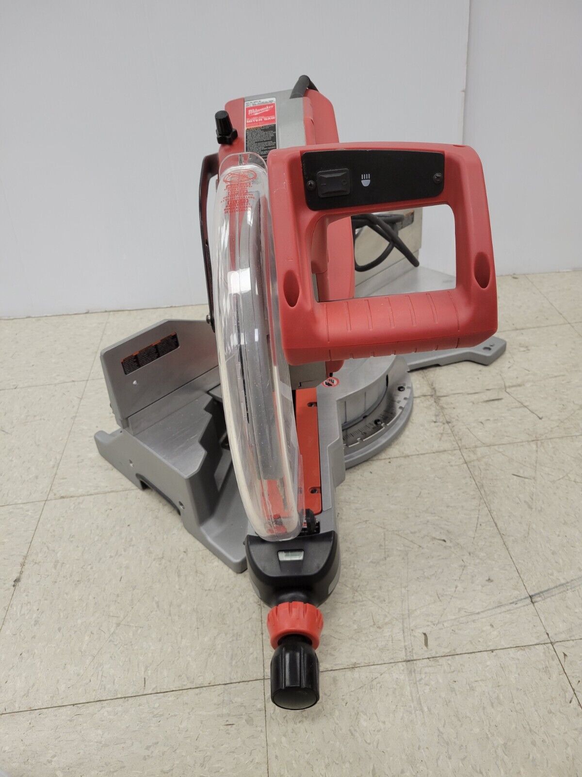 Milwaukee 6955-20 12-Inch Sliding Compound Miter Saw with Laser Guide - Perfect for Woodworking, Trim Work, and DIY Home Improvement Projects