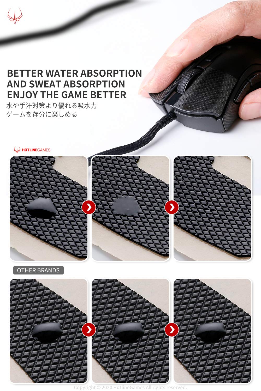 Upgraded Anti-Slip Grip Tape for Logitech G Pro X Superlight Wireless Gaming Mouse - Sweat Resistant, Pre-Cut, Easy to Apply Performance Enhancer for Professional Gamers | Perfect for Esports, FPS & MOBA Gaming Sessions