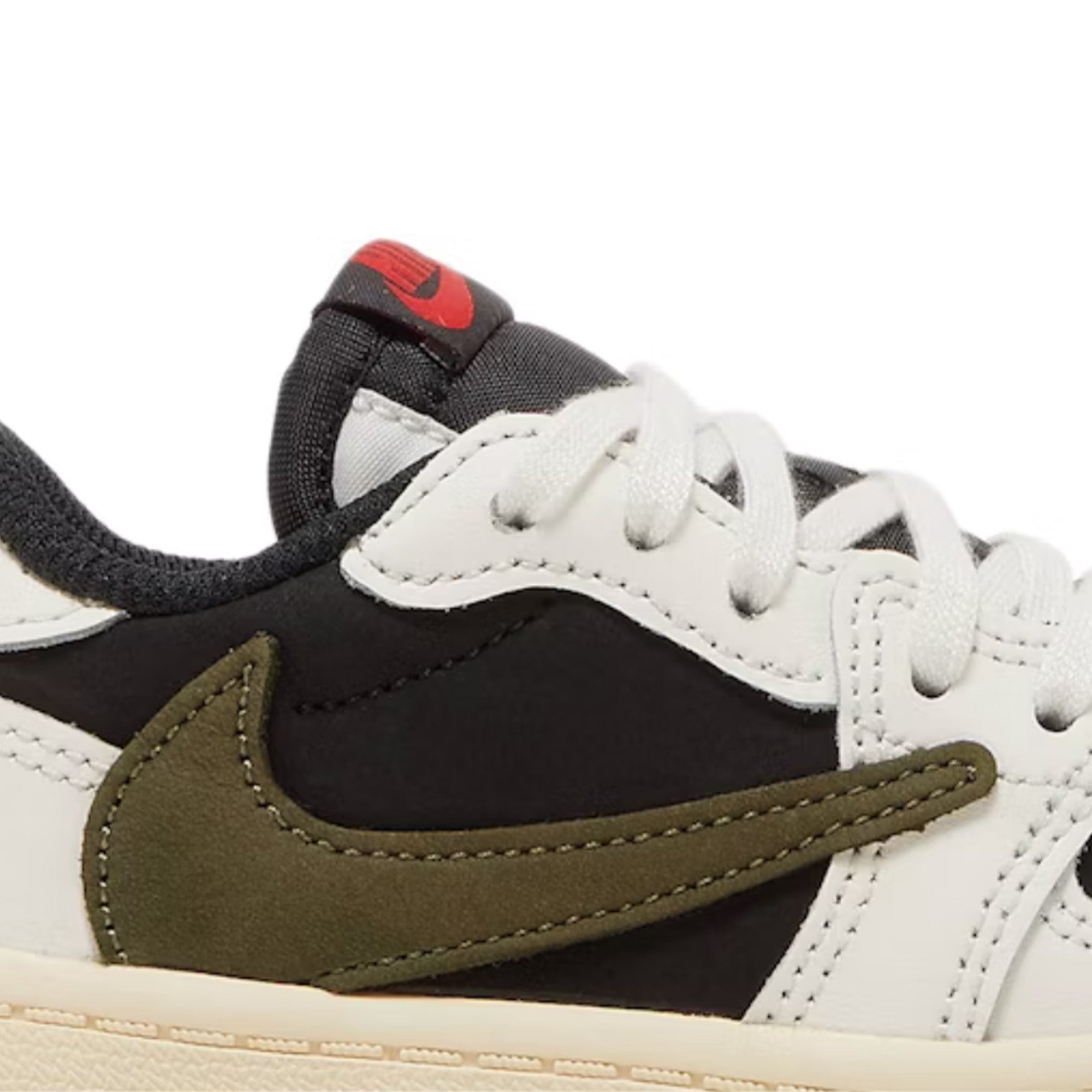 Air Jordan 1 Retro Low OG SP 'Travis Scott Olive' TD Sneakers (2023) - Men's Basketball Shoes, Casual Streetwear Fashion for Sneakerheads & Collectors - Perfect for Urban Style, Sports & Sneaker Collection