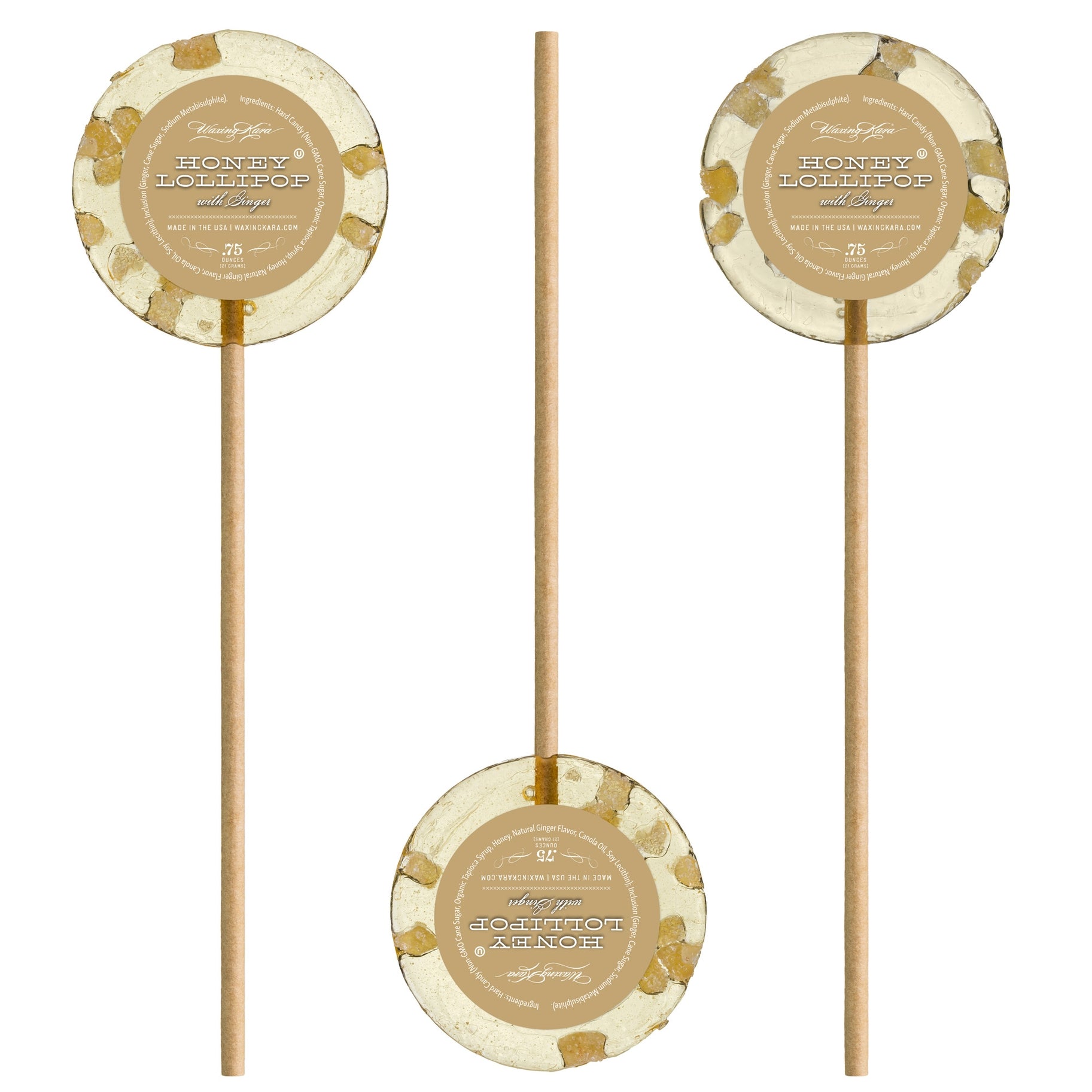 Organic Honey Lollipops - Natural Sweet Treats for Kids & Adults - Perfect for Parties, Gifts & On-the-Go Snacks