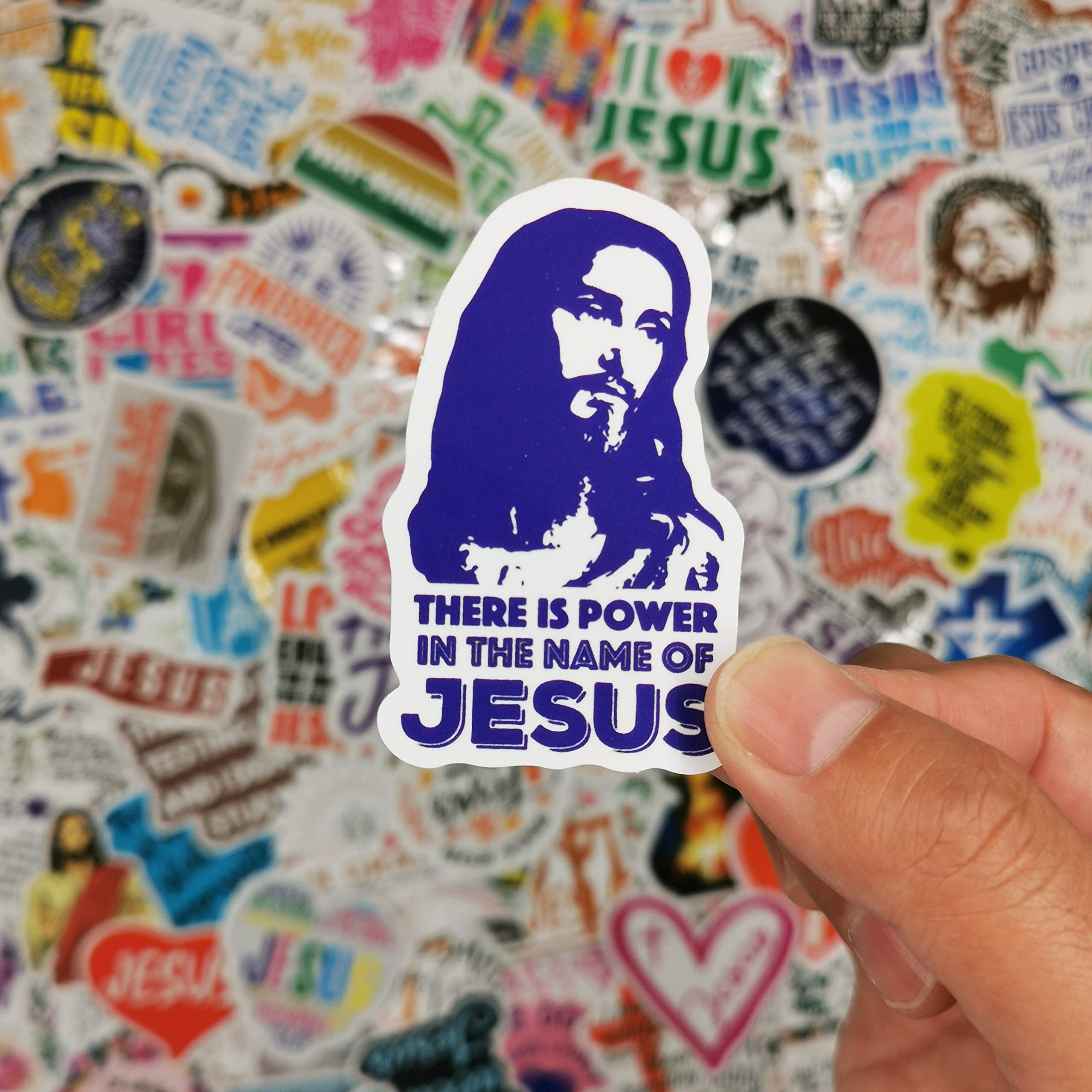200pcs Christian Stickers Pack - Inspirational Bible Verse Decals for Laptop, Water Bottle, Skateboard, Luggage & More | Waterproof Vinyl Stickers for Christian Gifts | Perfect for Bible Study, Youth Group & Faith-Based Crafts