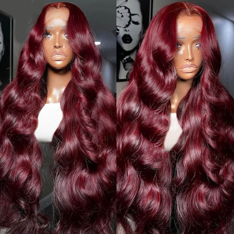 26inch Pre-Colored 13x6 Lace Frontal Wig - Body Wave/Straight Human Hair Wig for Black Women | Natural Look & Comfort | Perfect for Daily Wear, Parties & Special Occasions