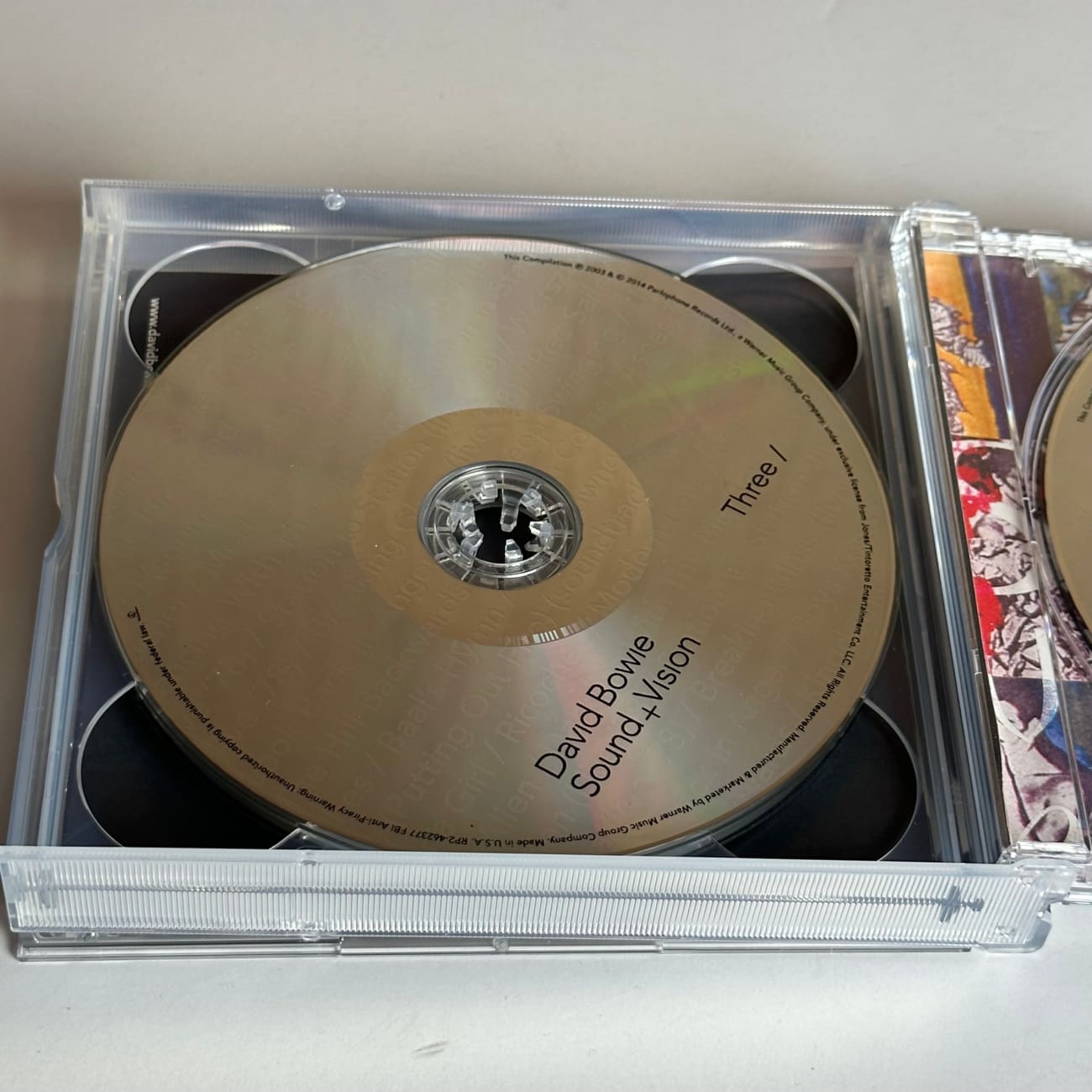David Bowie Sound & Vision 4-CD Box Set (2014 Reissue RP2 462377) - Limited Edition Collector's Item for Music Lovers & Bowie Fans