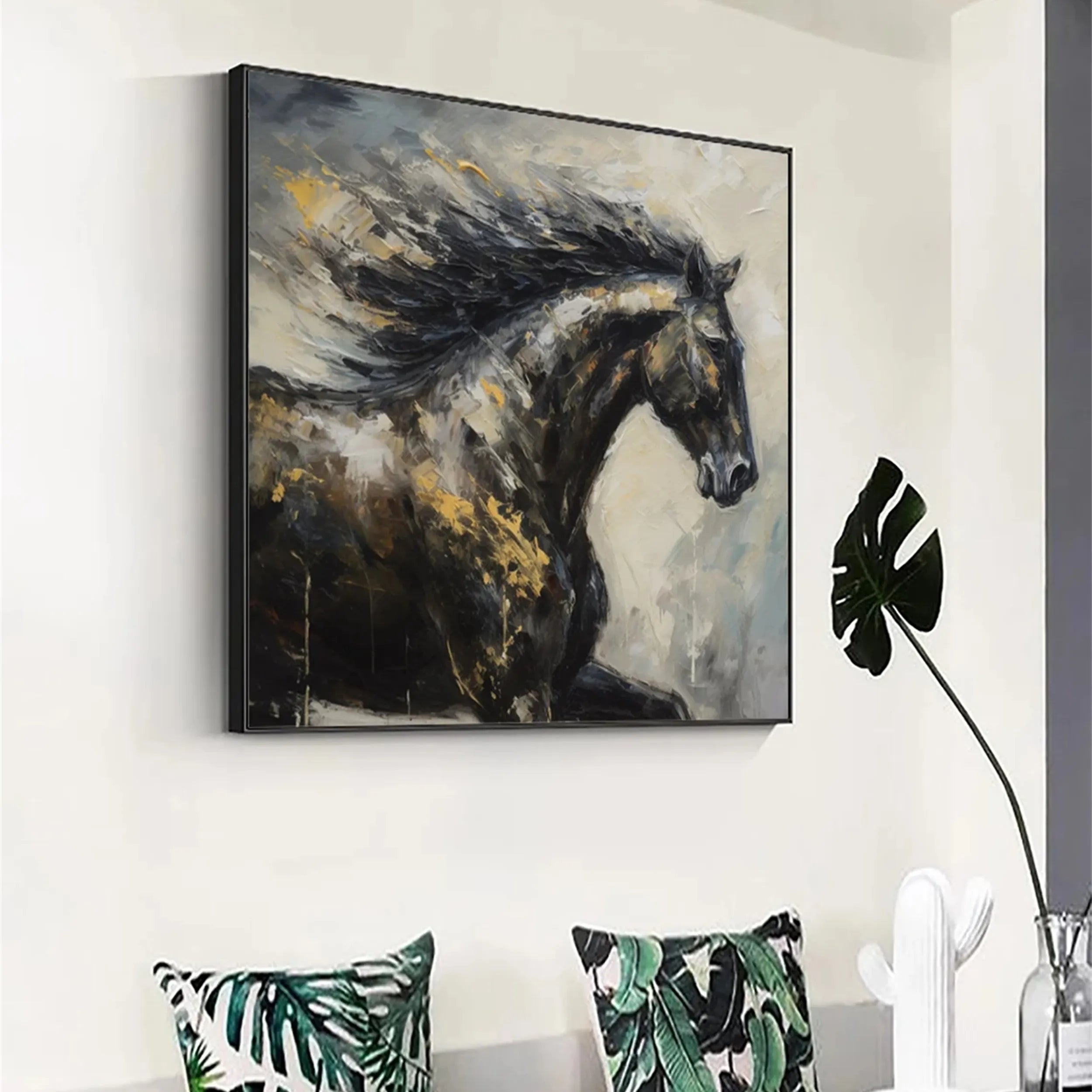 Animal Art Painting #AP045 - Handmade Canvas Wall Decor for Living Room, Bedroom & Office - Wildlife & Nature Inspired Artwork