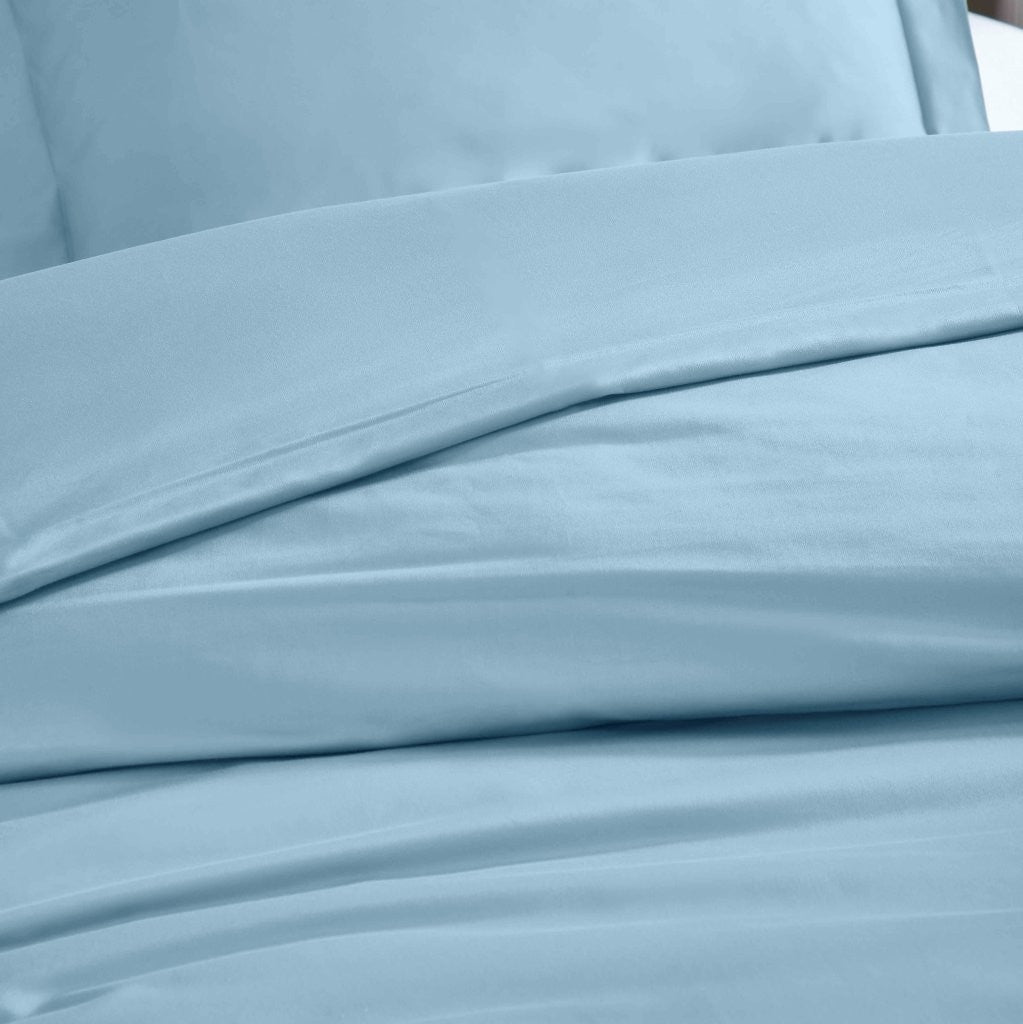 Luxury 1200 Thread Count Egyptian Cotton Duvet Cover Set - King Size, Soft Breathable Bedding for Hotel & Home Use