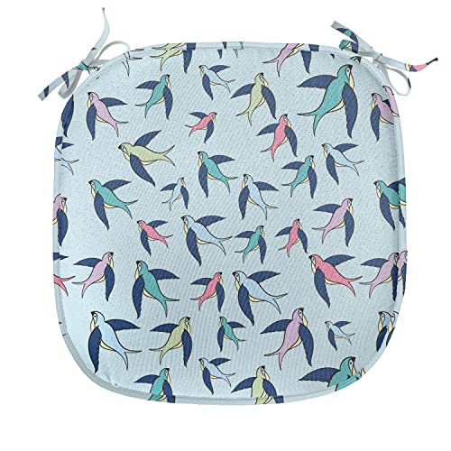Pale Blue and Multicolor
