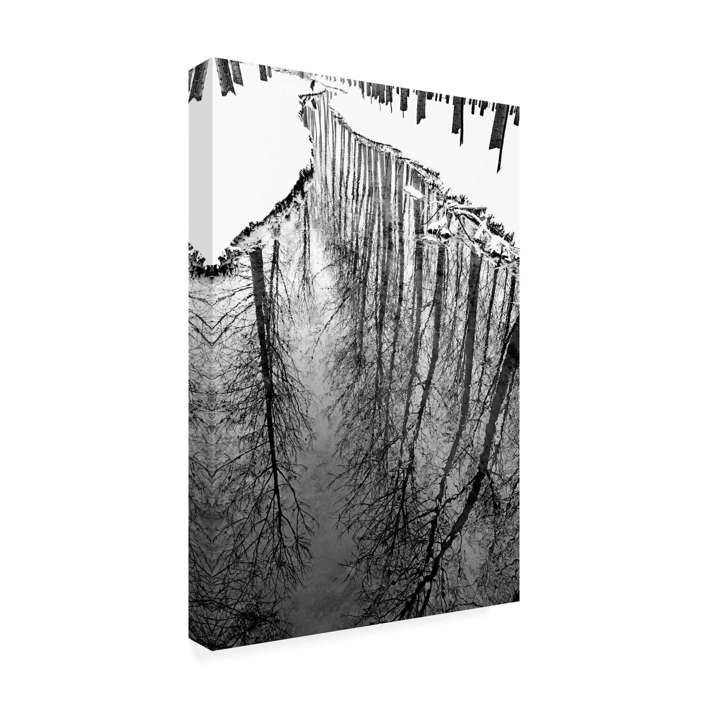 Massimo Alloi 'Diving' Canvas Wall Art Print - Modern Ocean Scuba Diving Painting for Living Room, Bedroom & Office Decor