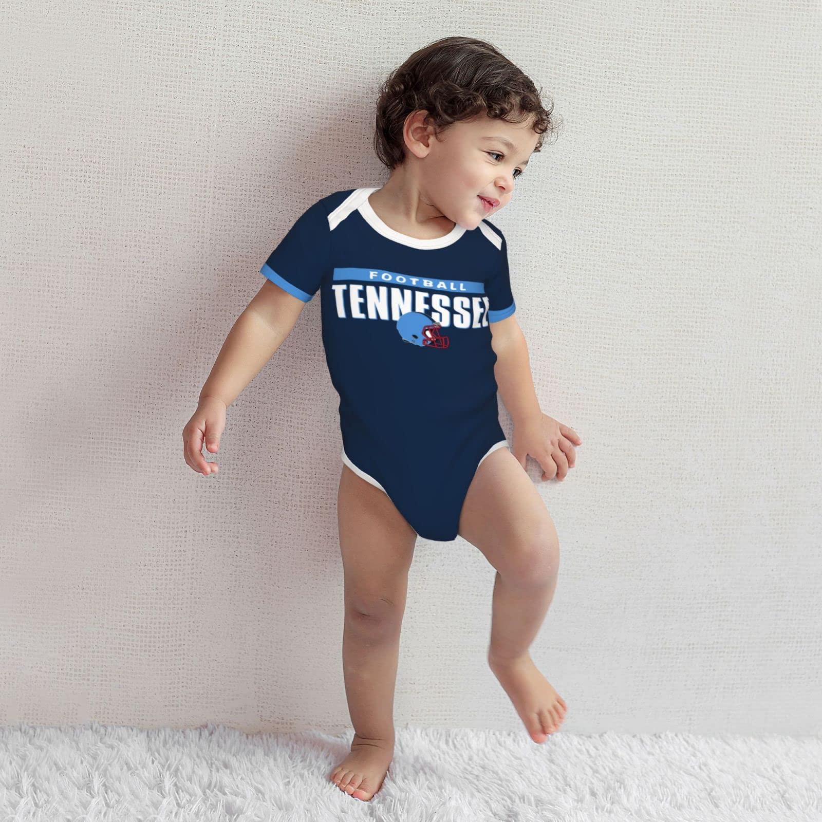 Personalized Baby Clothes - 100% Cotton Custom Baby Suit with Name & Number - Perfect Newborn Gift for Christening, Birthday & Photo Shoots