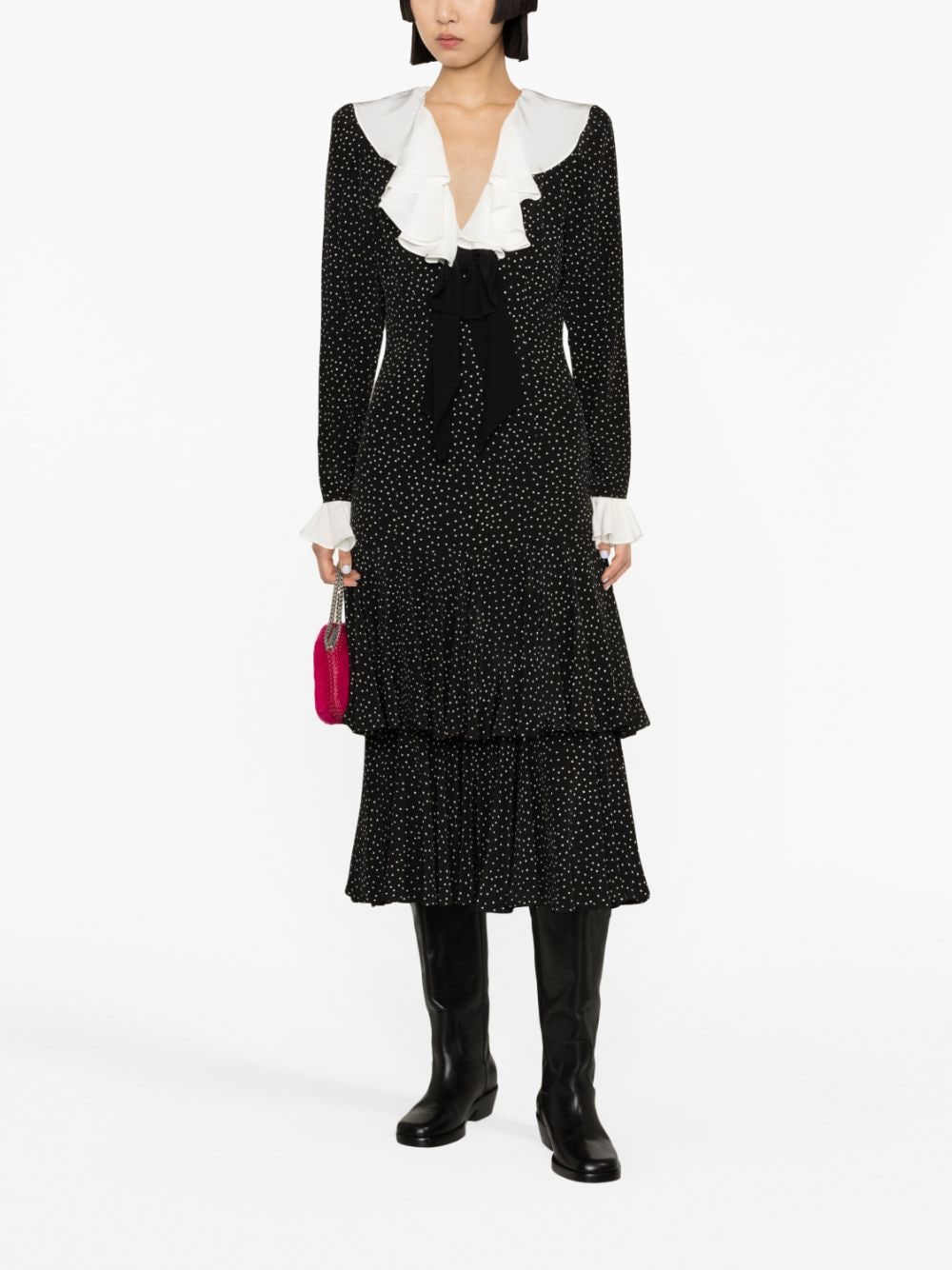 Alessandra Rich Black Dresses for Women | Elegant Evening Gowns & Party Dresses | Perfect for Cocktail Parties, Weddings & Special Occasions