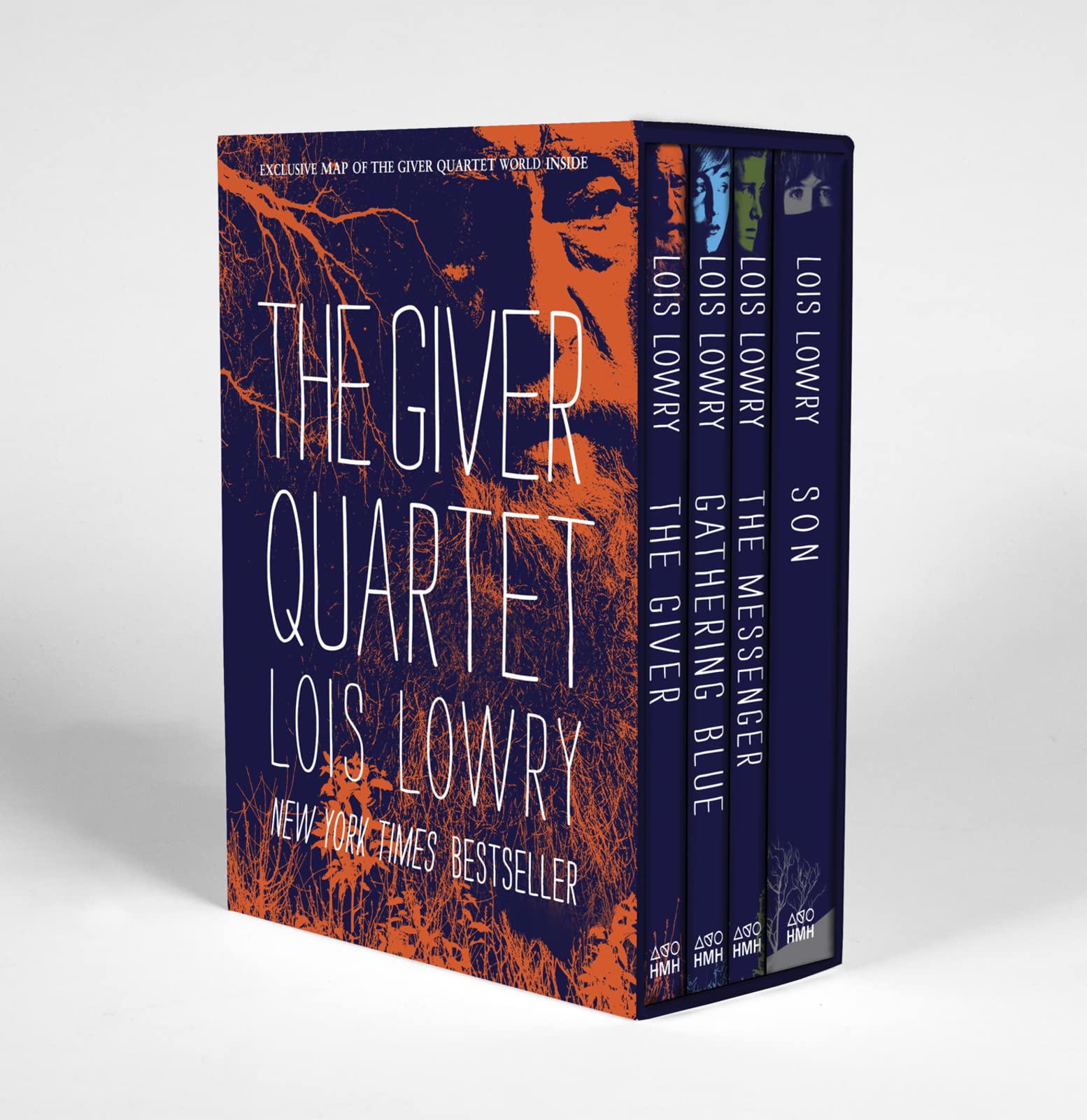 The Giver Quartet Box Set: Complete 4-Book Series - The Giver, Gathering Blue, Messenger, Son | Dystopian Fiction Novels for Teens & Adults | Perfect for Book Clubs & Classroom Reading