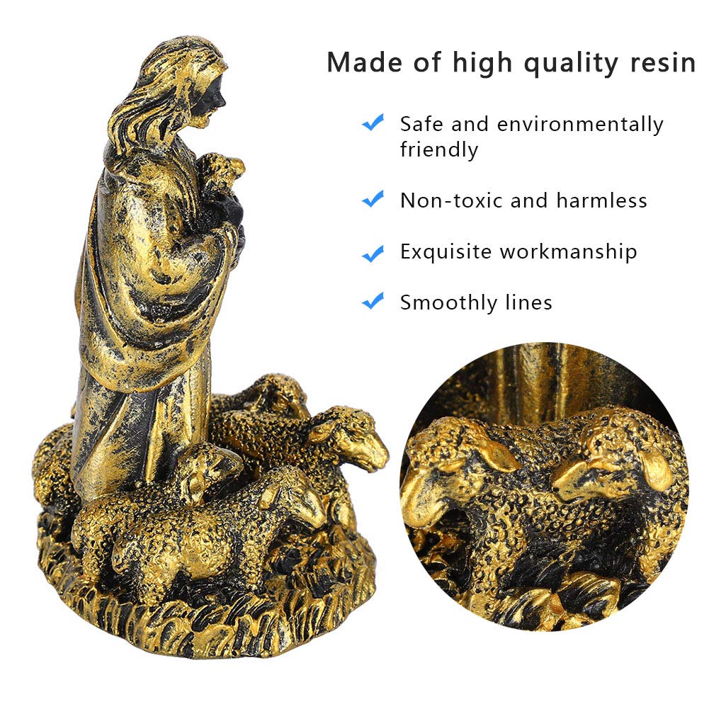 Elegant Home Decor Statues - Modern Living Room, Bedroom & Office Decorative Sculptures for Stylish Interior Design | Perfect for Housewarming Gifts & Feng Shui Decor