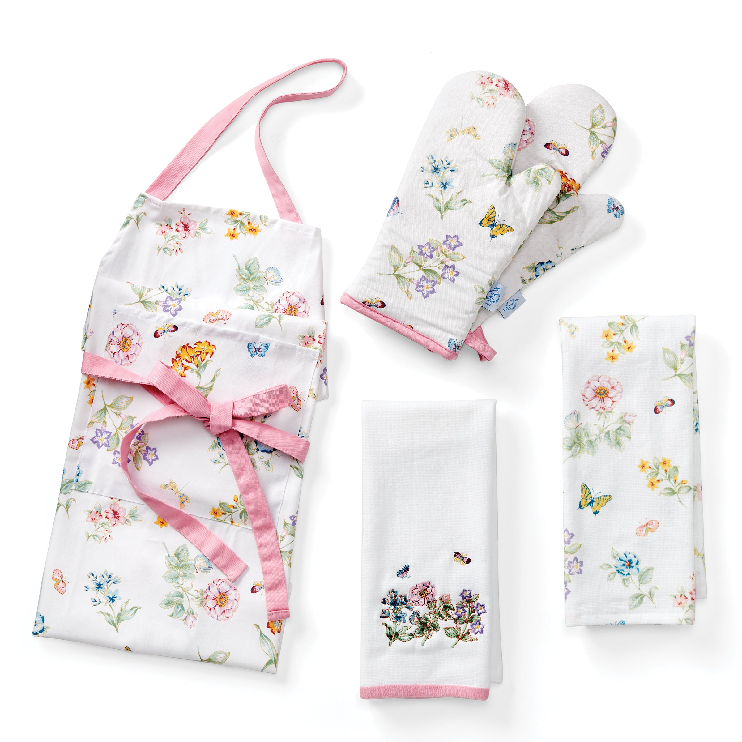 Butterfly Meadow 5-Piece Gift Set - Floral Bath & Body Collection for Women - Perfect for Birthday, Anniversary & Mother's Day Gifts