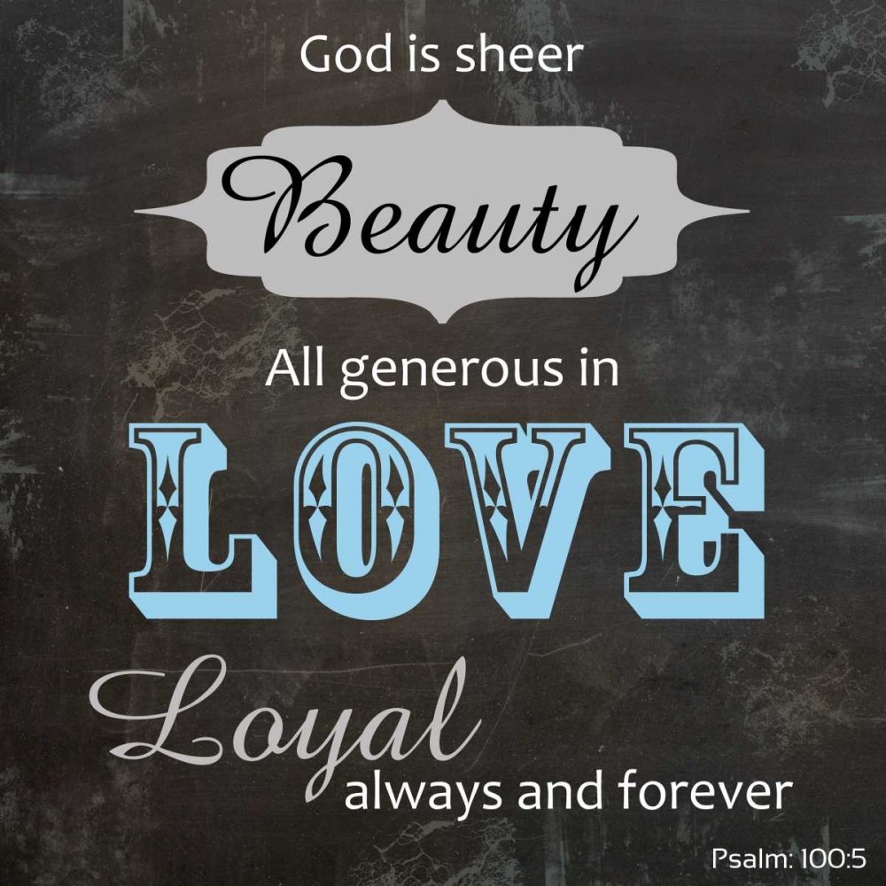 Religious Chalk Art Print by Lauren Gibbons - 12x12 Inch Inspirational Wall Decor for Home, Church & Office