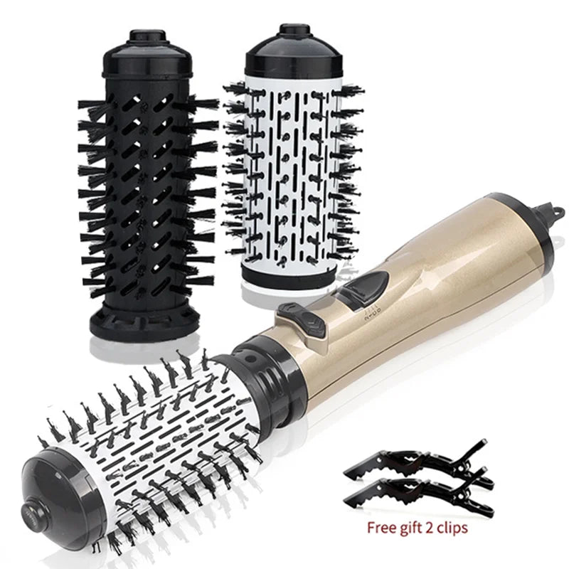 Professional Rotating Air Brush Hot Dryer Volumizer for Salon-Quality Blowouts - Perfect for Home & Salon Styling, Volume Boost, and Quick Drying