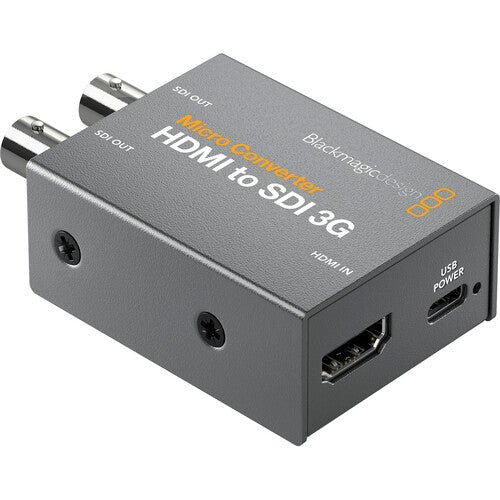 Blackmagic Design Micro Converter HDMI to SDI 3G (20 Pack, No PSU) - Professional Video Conversion for Live Streaming, Broadcast & Studio Production