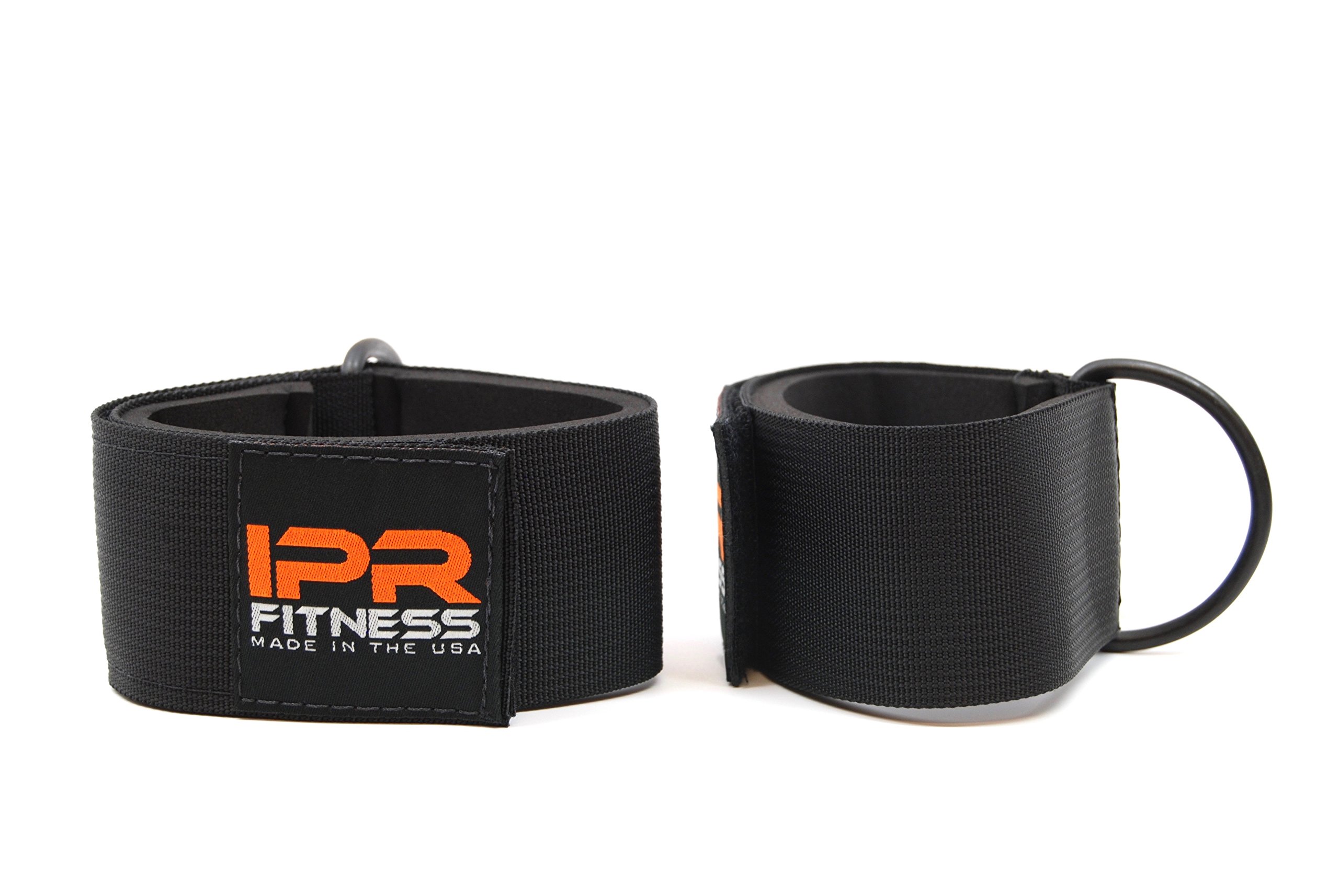 IPR Fitness Ankle Strap for Cable Machines - 100% Made in USA - Gym Workout Accessory for Leg Exercises, Resistance Training & Home Fitness