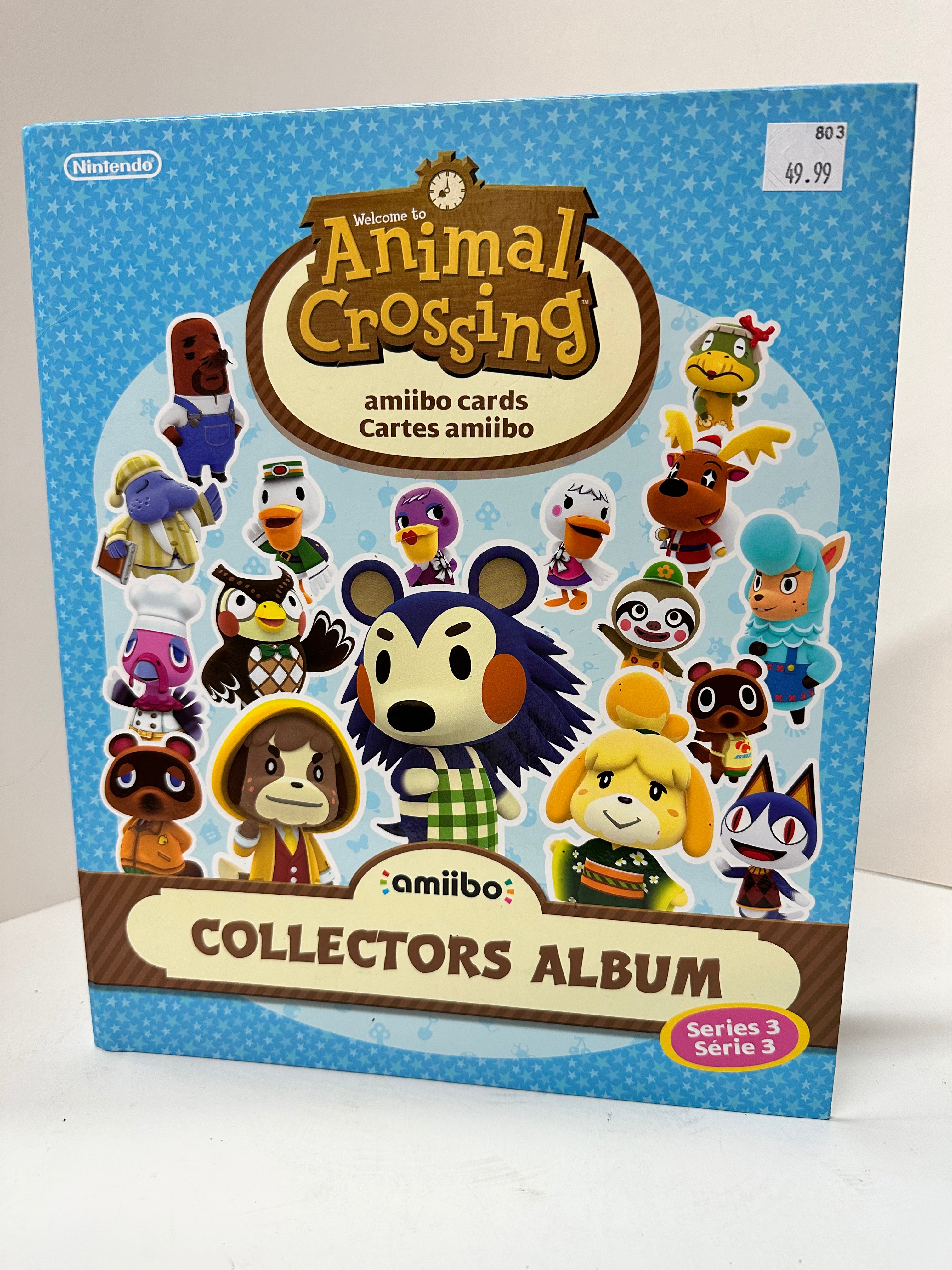 Animal Crossing Amiibo Card Collectors Album Series 3 - Complete Your Collection | Perfect for Nintendo Switch Gamers & AC Fans | Organize & Display Your Cards