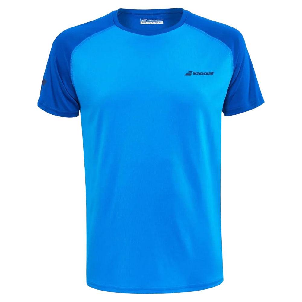 Boys' Play Crew Neck T-Shirt - Soft Cotton Blue Aster Tee for Kids | Perfect for School, Playdates & Everyday Wear