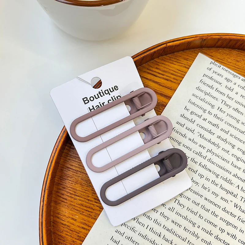 Elegant Coffee Stars Hairpins for Women - Boho Hair Clips for Daily Wear, Parties & Weddings