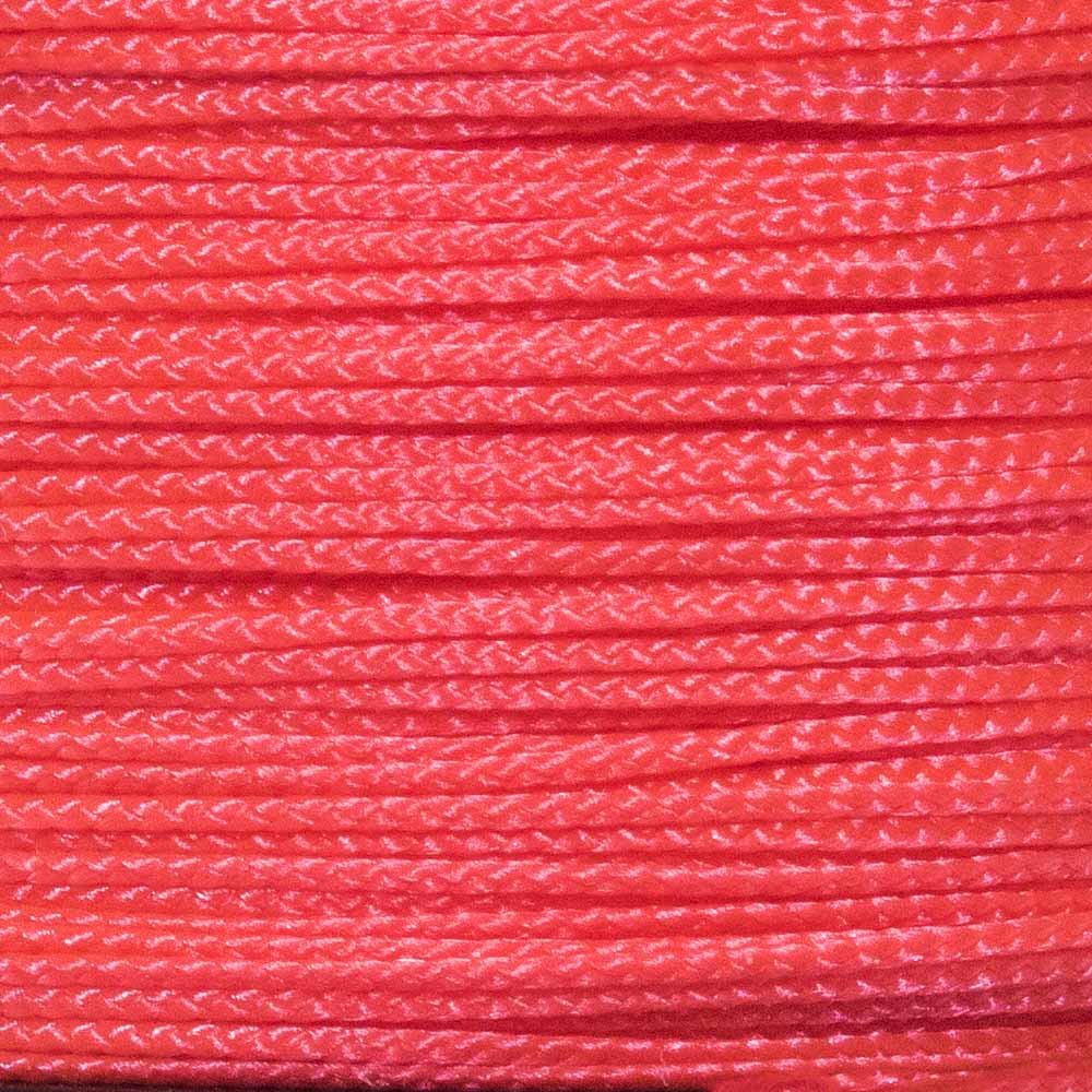 Braided Nano Cord 0.75mm x 300ft - Salmon 2-Pack for Macrame & DIY Jewelry
