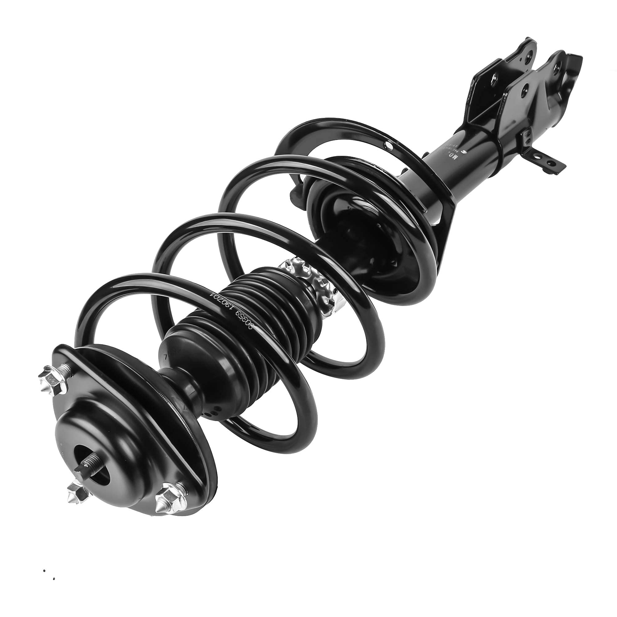 MOSTPLUS Complete Strut Assembly Set - Front & Rear Shock Absorbers 172367 172368 172401 for 2007-2010 Jeep Compass & Patriot - Perfect for Off-Roading & Smooth Ride Replacement (4-Piece Kit)