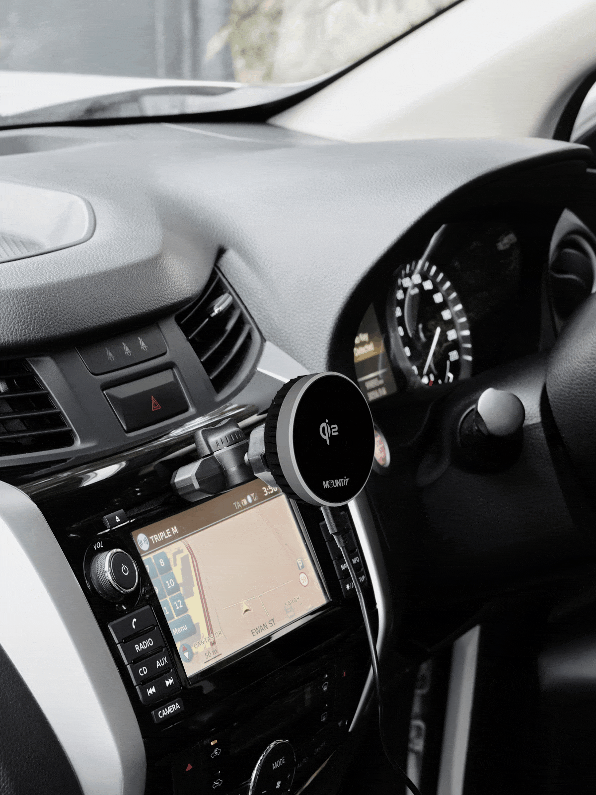 DIY Car Cradle Kit - Customizable Phone Mount & Holder for Safe Driving | Perfect for Road Trips, Commuting & GPS Navigation