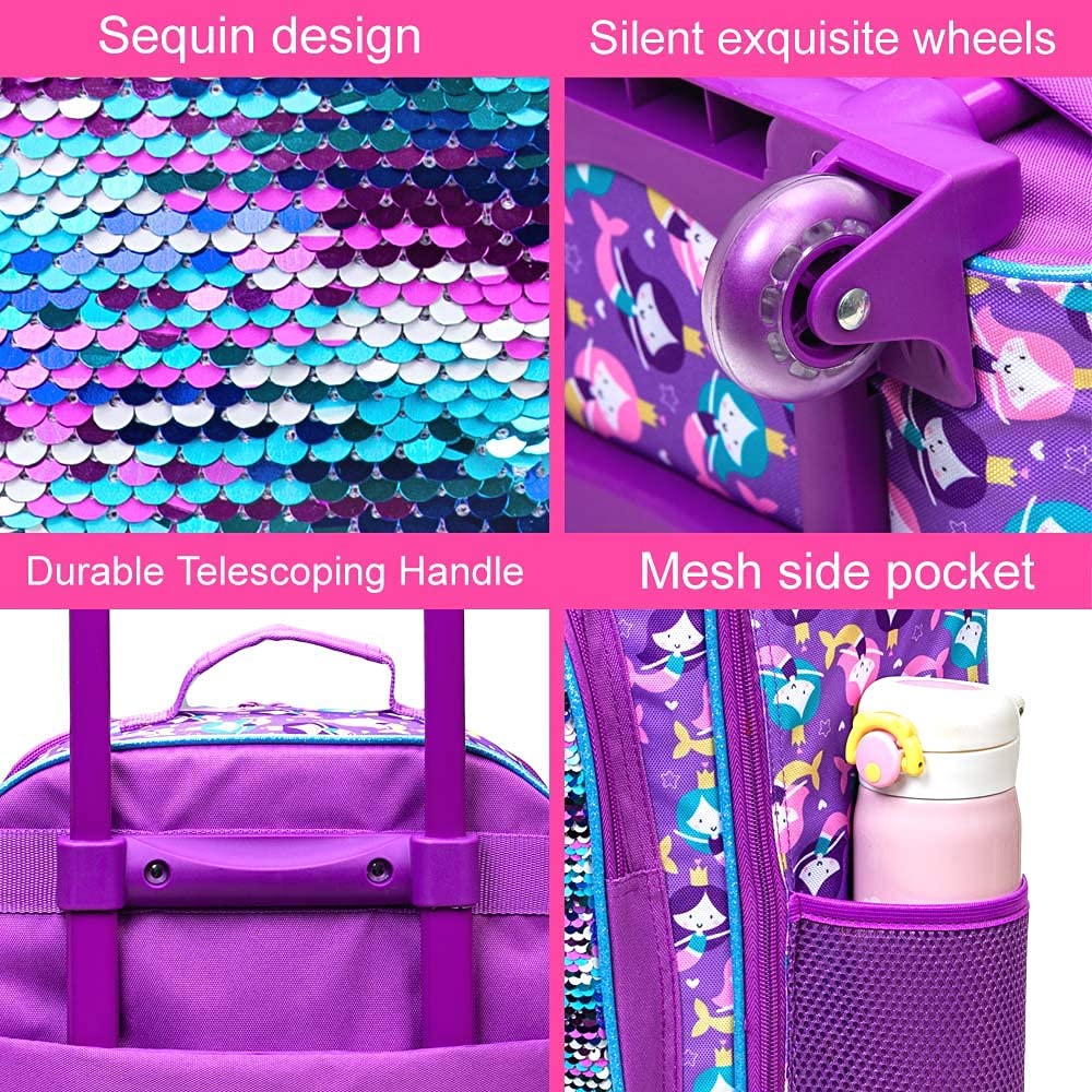 Kids Suitcase with Wheels - Lightweight Rolling Carry-On Luggage for Toddlers, Boys & Girls | Perfect for Air Travel, Road Trips & Sleepovers