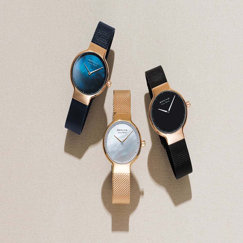 BERING 15527-262 Women's Watch - Elegant Stainless Steel & Sapphire Crystal Timepiece for Women | Perfect for Office, Party & Everyday Wear