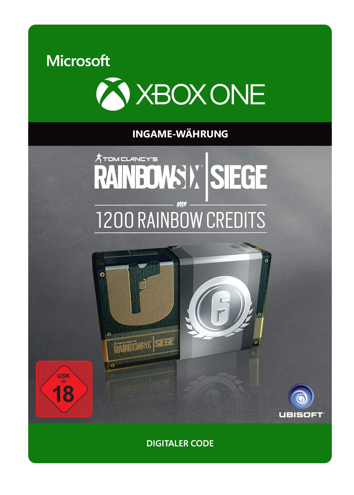 Tom Clancy's Rainbow Six Siege 1200 R6 Credits - Xbox One Digital Download Code | In-Game Currency for Operators & Skins