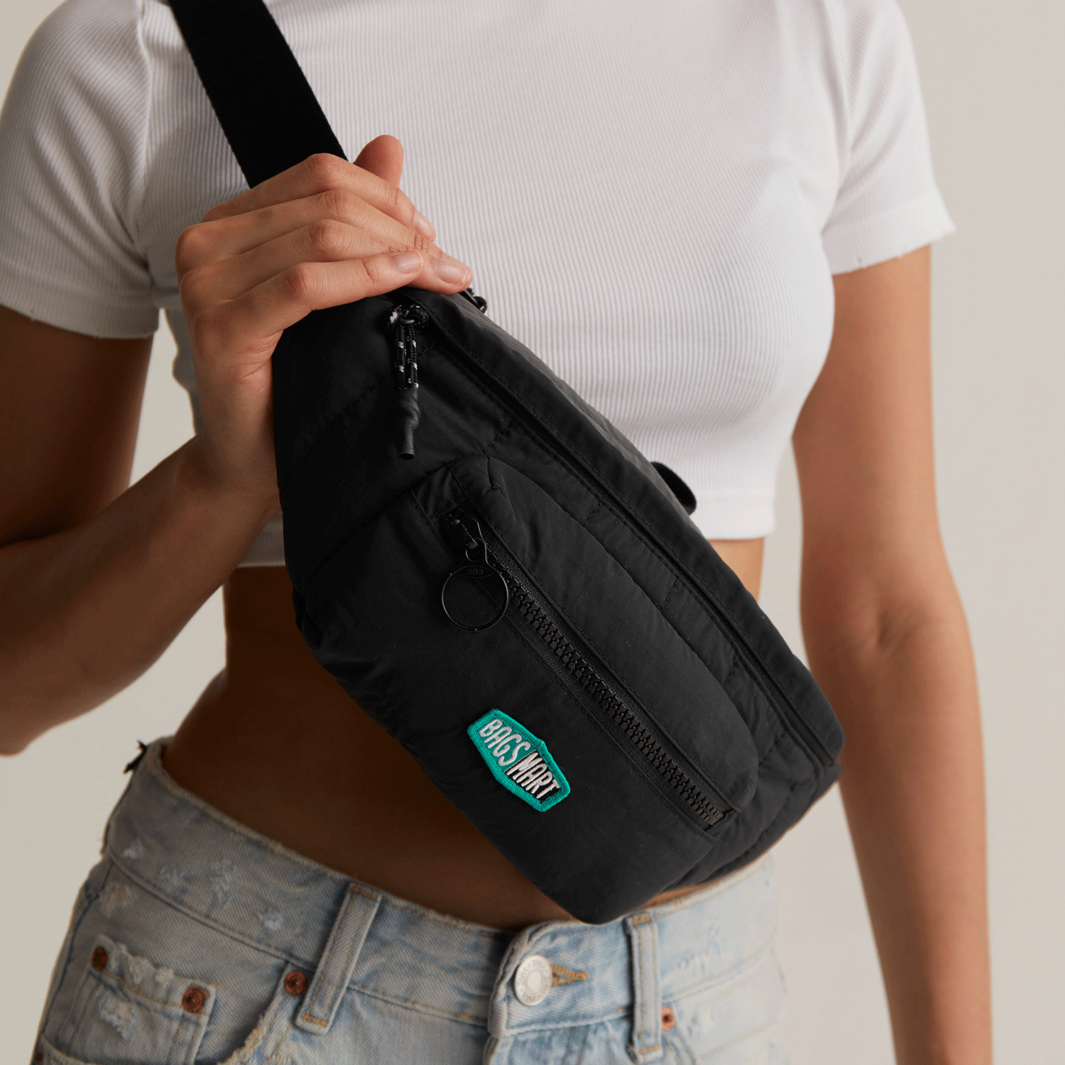 Paz 2.5L Waterproof Belt Bag for Men Women - Lightweight Fanny Pack for Running, Hiking, Travel & Outdoor Activities