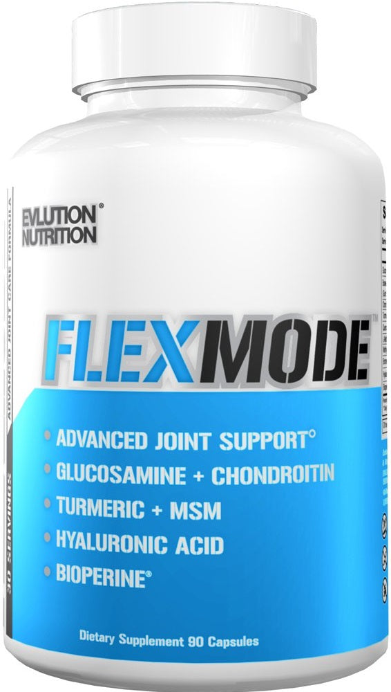 EVLution Nutrition FlexMode Joint Support Supplement - 90 Capsules for Mobility & Flexibility - Ideal for Athletes, Fitness Enthusiasts & Active Lifestyles