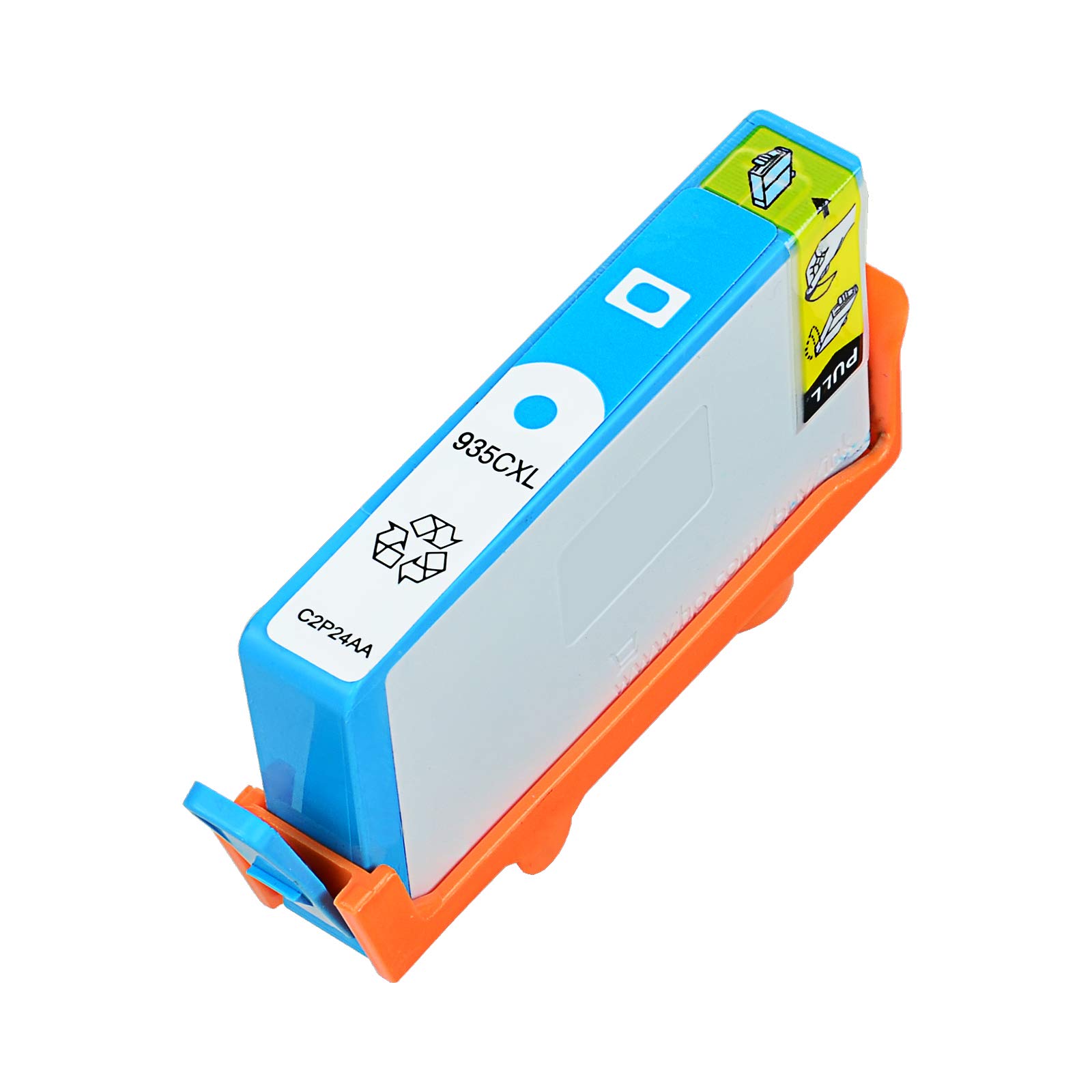 KCYMTONER Compatible HP 935XL 935XL C2P24AN Ink Cartridges (Cyan, 1-Pack) - Works with Officejet Pro 6830 6230 6815 6835 6812 6820 6220 Printers - Perfect for Home & Office Printing Needs