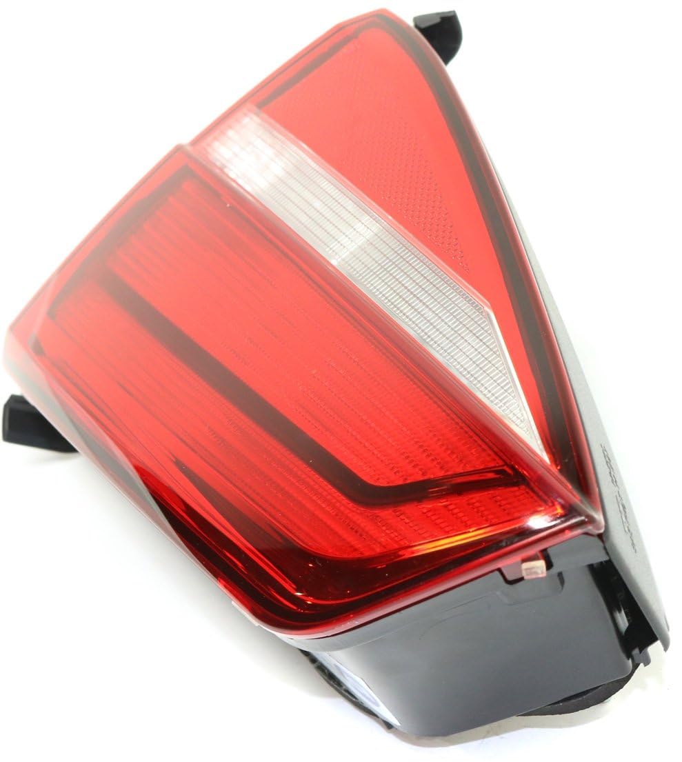 Go-Parts - 2015 Volkswagen Jetta Hybrid Right Passenger Side Inner Halogen Tail Light Assembly Replacement - Perfect for Night Driving Safety and Rear Visibility Enhancement