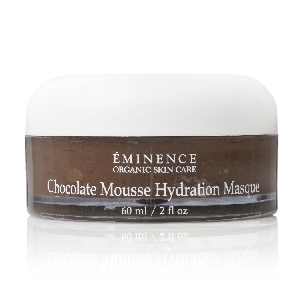 Eminence Organics Chocolate Mousse Hydration Masque - Deep Moisturizing Face Mask for Dry Skin | Spa-Quality Skincare for Hydration & Glow | Perfect for Night Routine & Self-Care Days