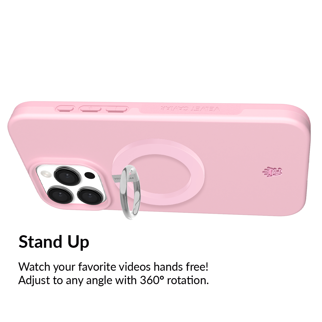 Strawberry Milk MagSafe Grip Ring - Magnetic Phone Holder for iPhone 14/13/12 - Perfect for Driving, Workouts & Hands-Free Use