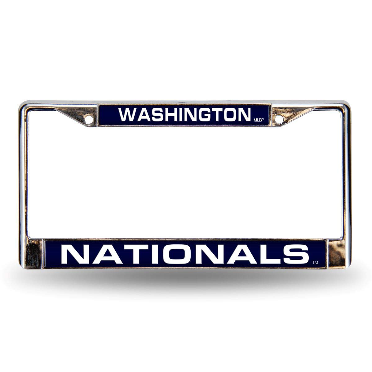 MLB Laser-Cut Chrome License Plate Frame - Officially Licensed Team Logo Car Accessory for Baseball Fans - Perfect for Trucks, Cars & Tailgating