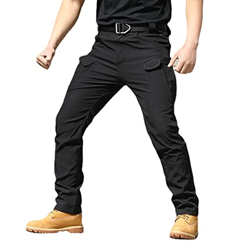 **Men's Tactical Waterproof Pants - Stretch Cargo Pants with Water-Resistant Technology for Hiking, Combat & Outdoor Adventures**    **Usage Scenarios:** Perfect for hiking, camping, military training, hunting, and extreme weather conditions.