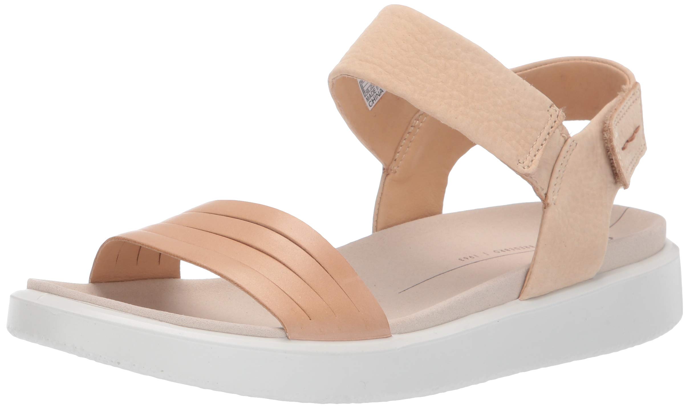 ECCO Women's Flowt Strap Sandal - Comfortable Leather Flip Flops for Women | Perfect for Beach, Pool, and Summer Casual Wear