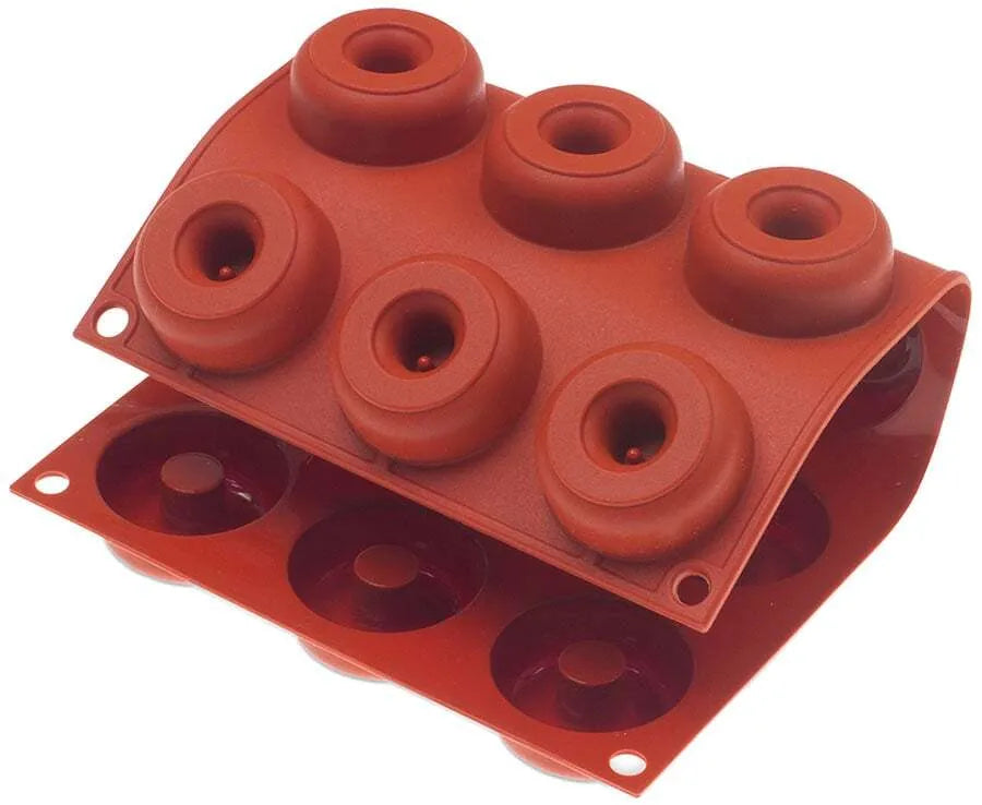 Non-Stick Donut Maker with 15 Interchangeable Shapes - Perfect for Homemade Donuts, Breakfast, and Party Treats