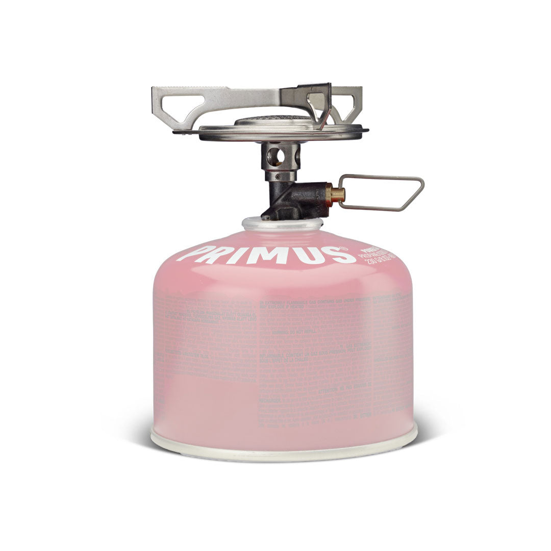 Primus Essential Trail Camping Gas Stove - Lightweight Portable Backpacking Stove for Hiking, Camping & Outdoor Adventures - Perfect for Solo Travelers & Backpackers