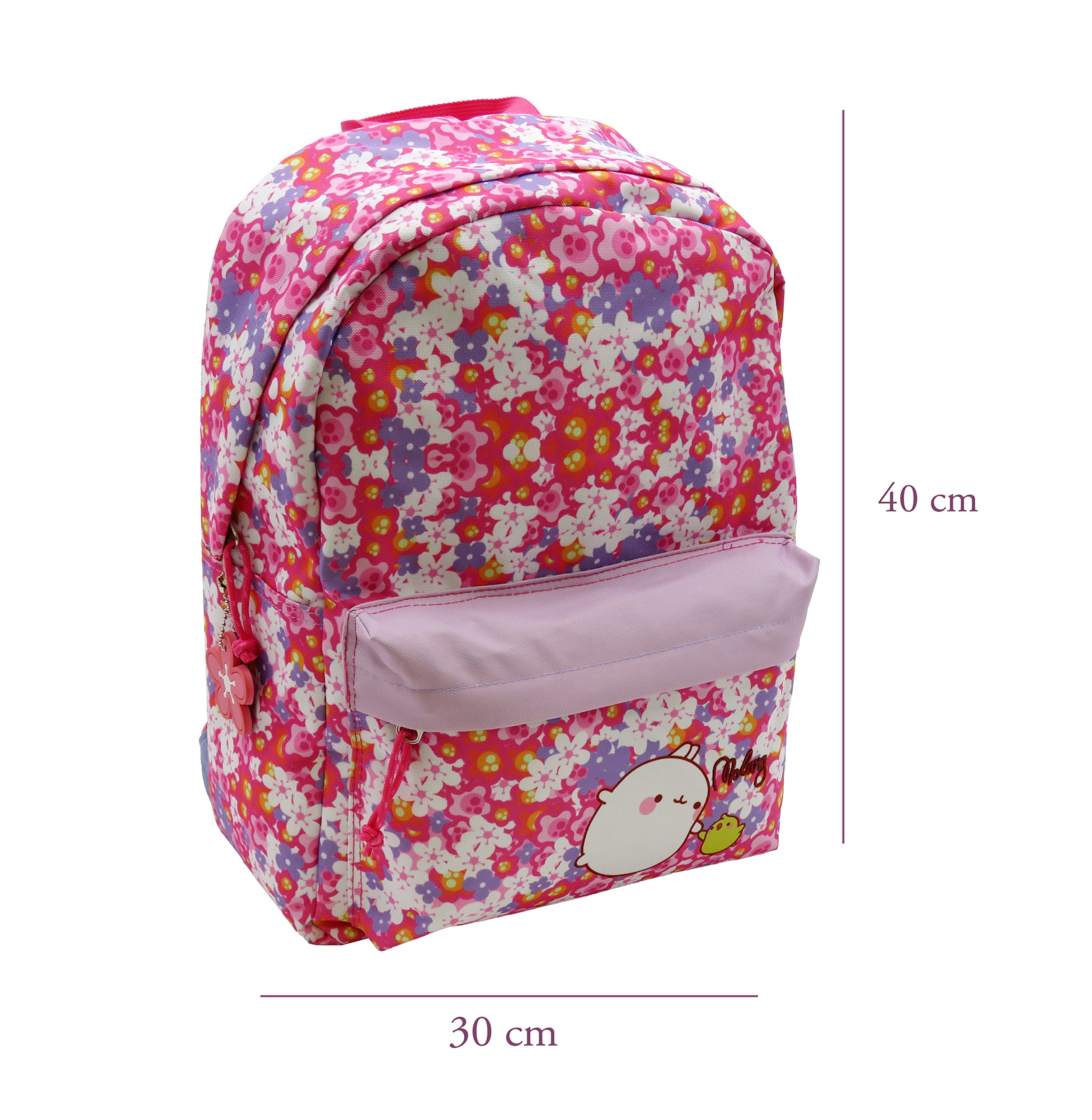 CYPBRANDS MC-06-MG Kids Unisex Backpack, Medium Size, Pink - Perfect for School, Travel & Daily Use