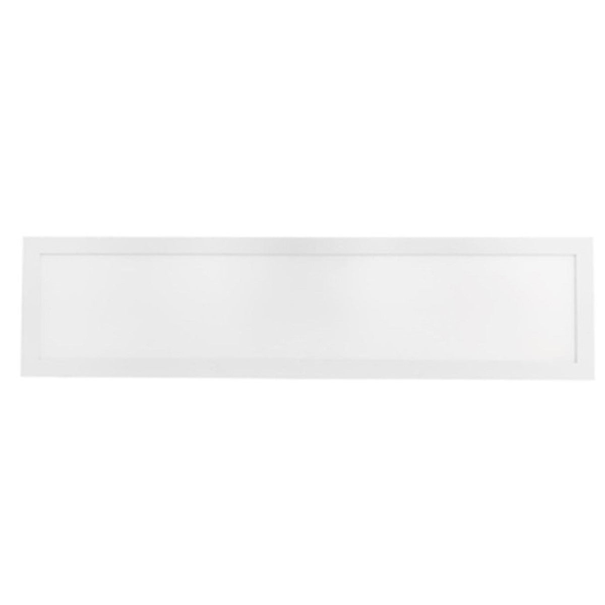 4ft LED Ceiling Light Fixture - 4200 Lumens Surface Mount Panel Light - 3000K/4000K/5000K Color Temperature - White Trim - Perfect for Office, Garage, Warehouse & Commercial Lighting