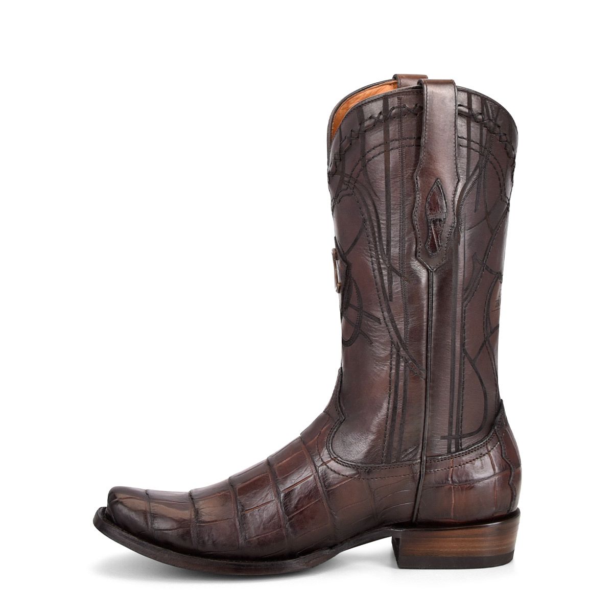 Exotic Alligator Leather Cowboy Boots for Men - Handmade Cuadra Honey Dress Boots | Western Style, Durable & Comfortable | Perfect for Rodeo, Country Music Festivals & Outdoor Adventures