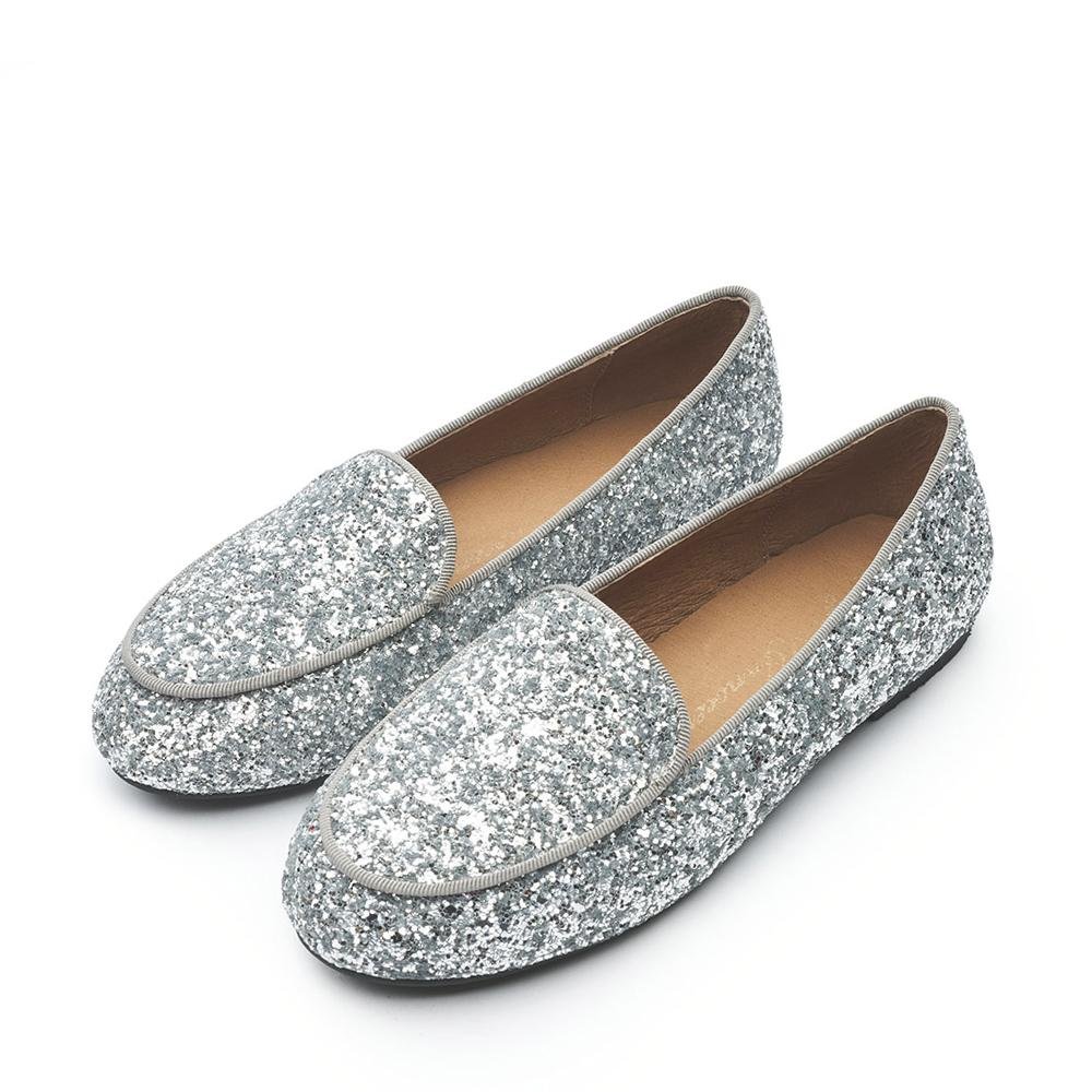 Piper Glitter Silver Shoes for Women - Fashionable Party Heels with Sparkle | Perfect for Weddings, Prom, and Evening Events