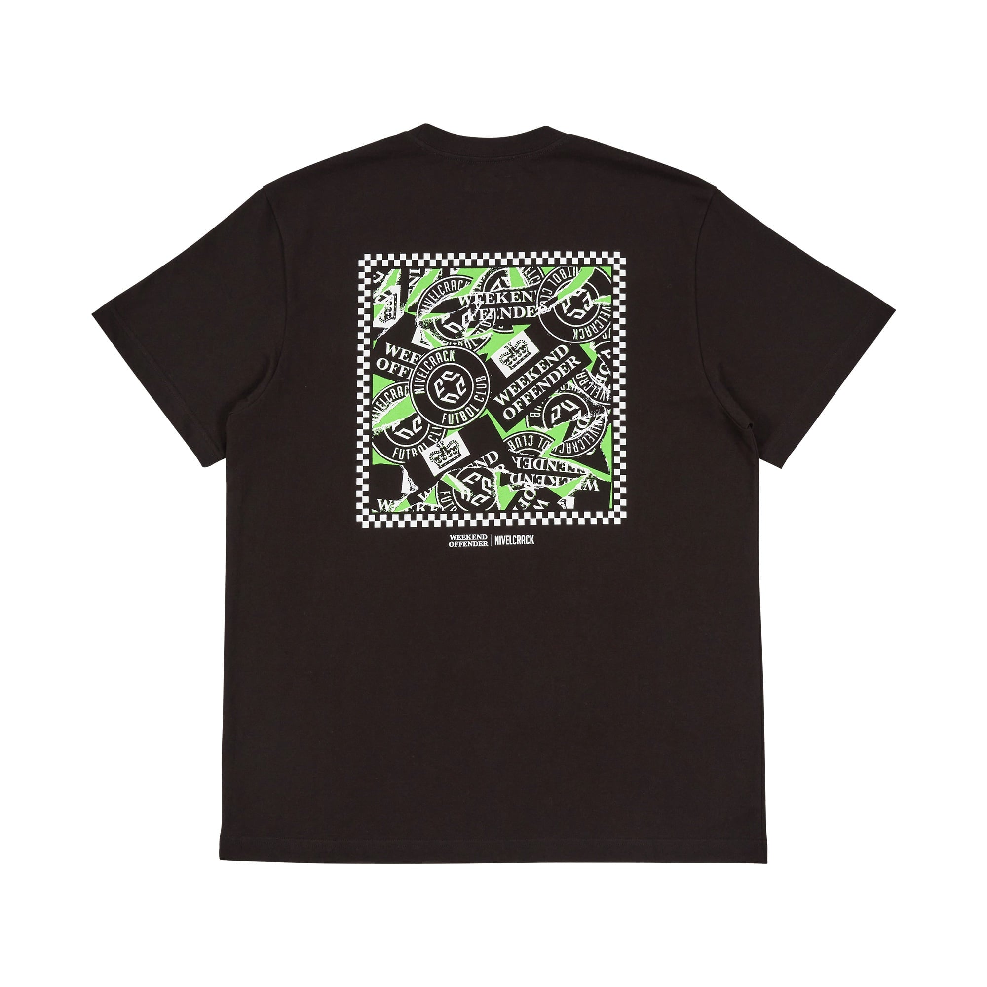 Nivelcrack x Weekend Offender Black Graphic T-Shirt - Stylish Streetwear for Men | Perfect for Casual Outings, Concerts & Urban Fashion