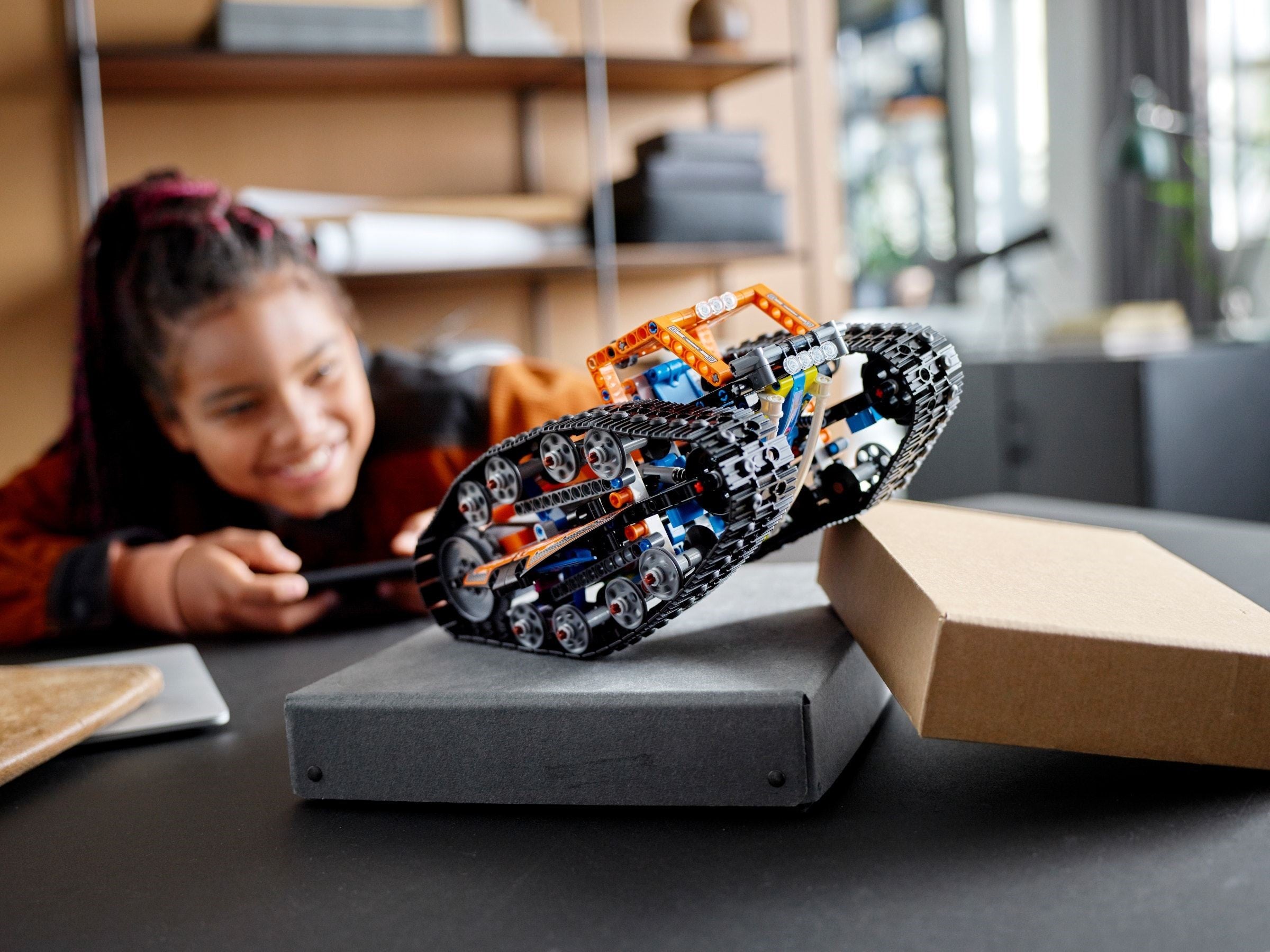 LEGO 42140 App Controlled Transformation Vehicle - Remote Control Building Toy for Kids & Adults - STEM Educational Robot Kit for Creative Play & Learning - Perfect for Birthday Gifts & Family Bonding Activities